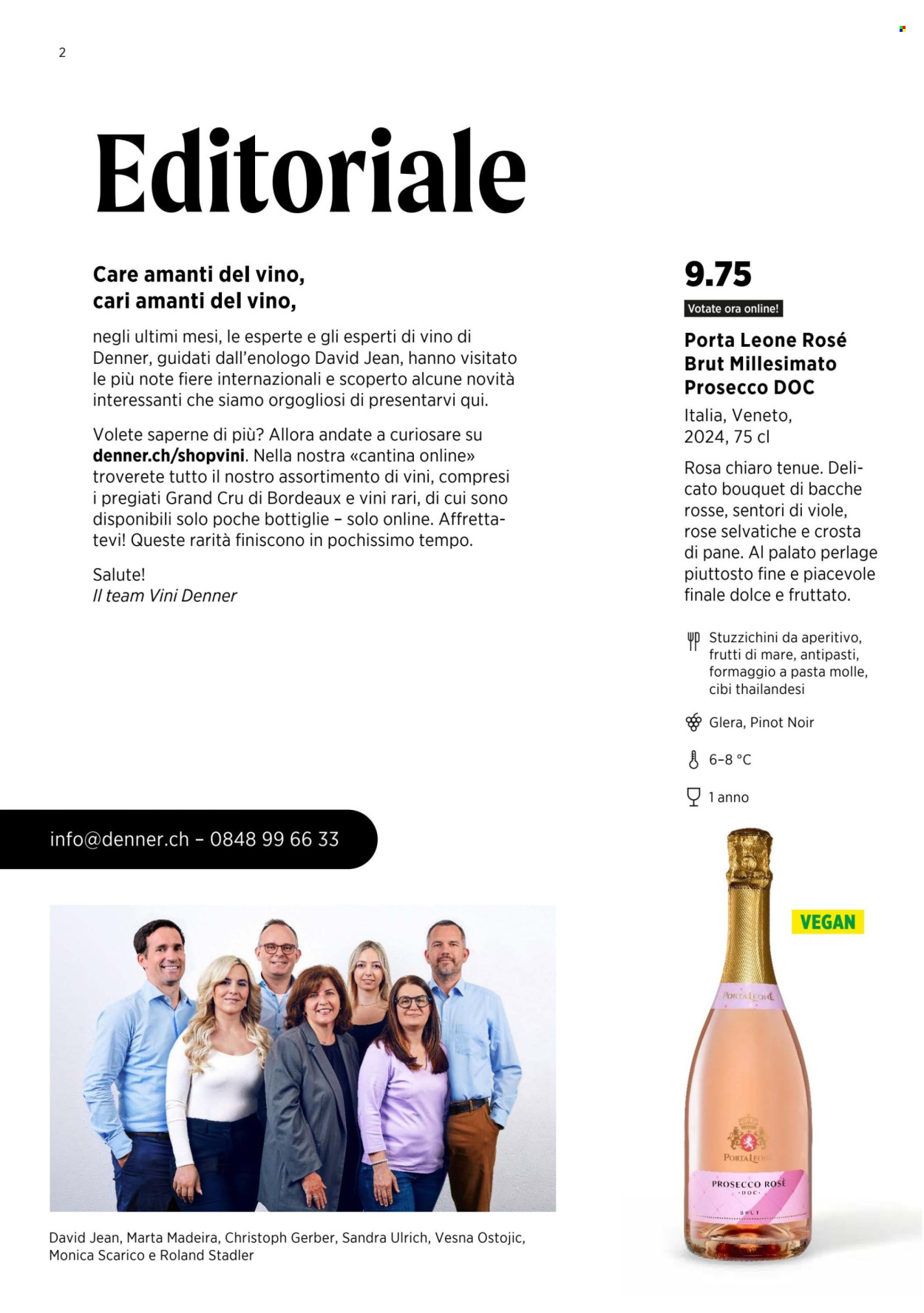 Volantino Denner. Pagina 2. Pagina 2