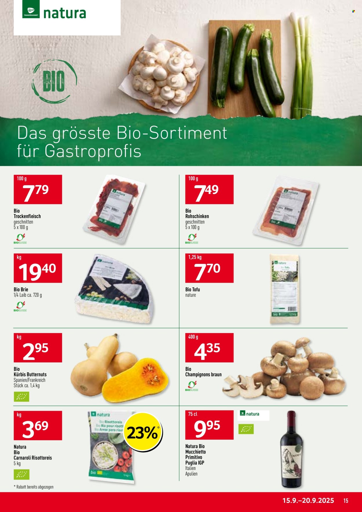 Volantino Prodega - 15.9.2025 - 20.9.2025. Pagina 15. Pagina 15