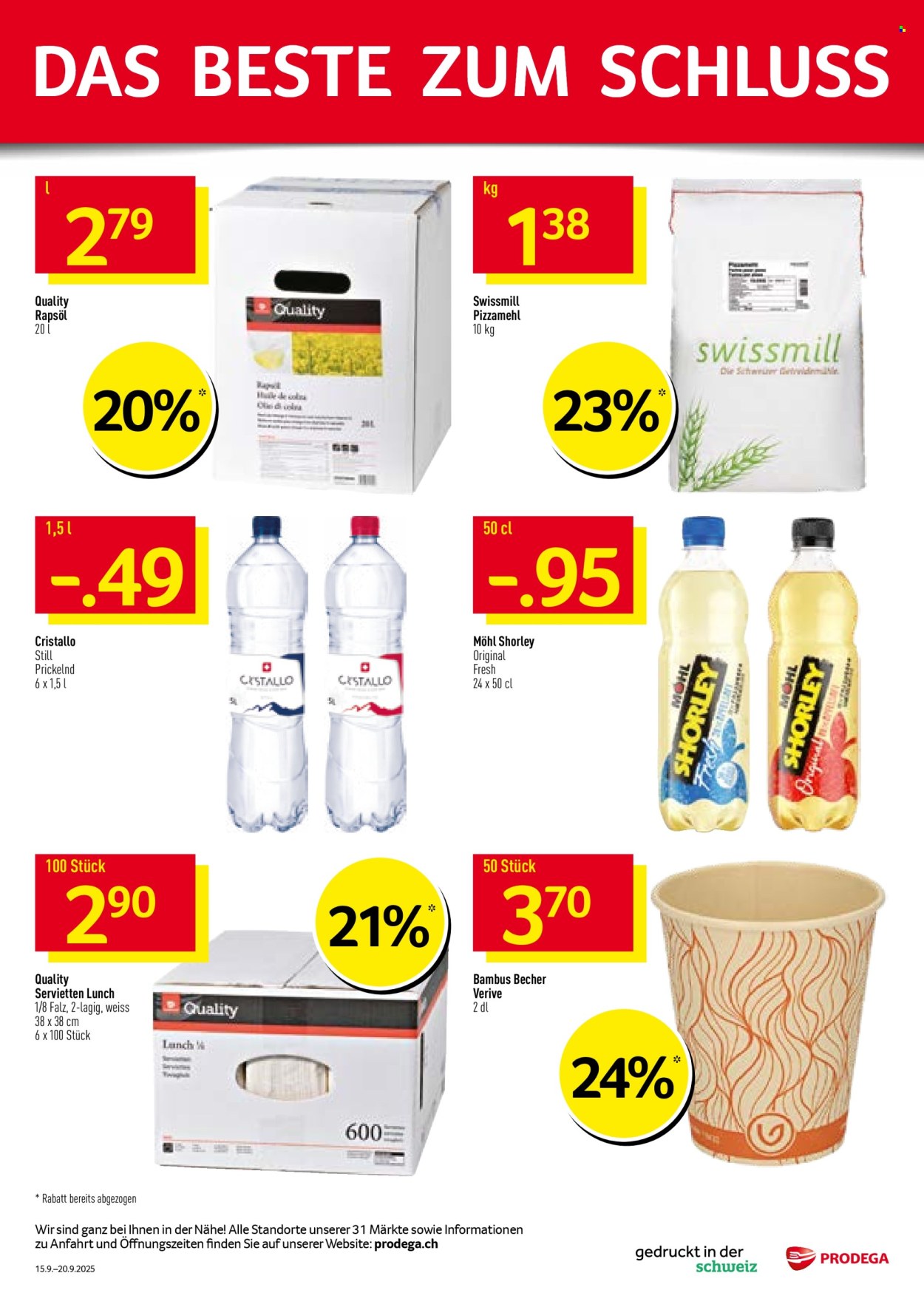 Volantino Prodega - 15.9.2025 - 20.9.2025. Pagina 36. Pagina 36