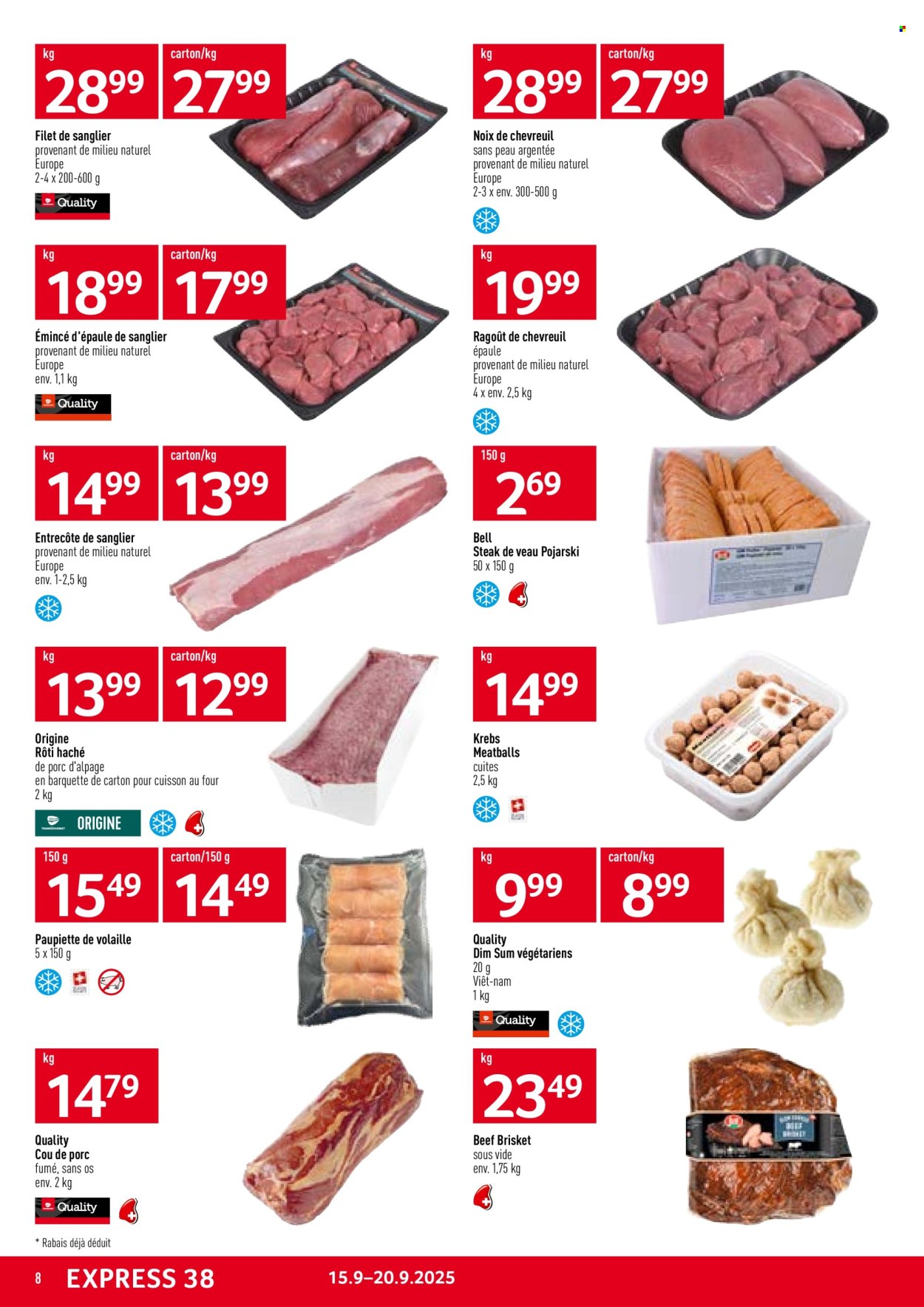 Volantino Prodega - 15.9.2025 - 20.9.2025. Pagina 8. Pagina 8