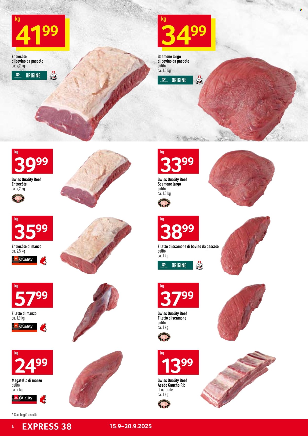 Volantino Prodega - 15.9.2025 - 20.9.2025. Pagina 4. Pagina 4