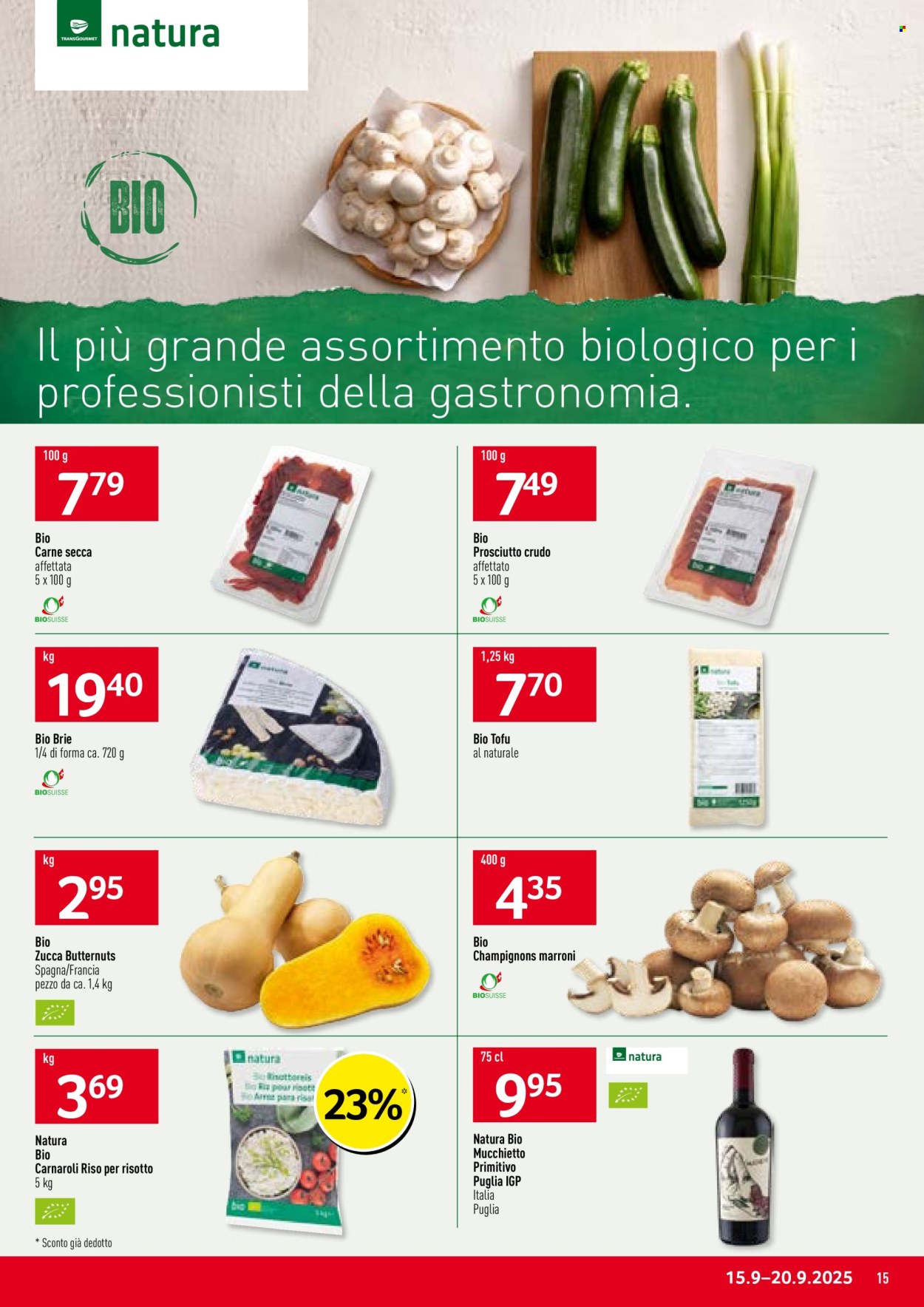 Volantino Prodega - 15.9.2025 - 20.9.2025. Pagina 15. Pagina 15