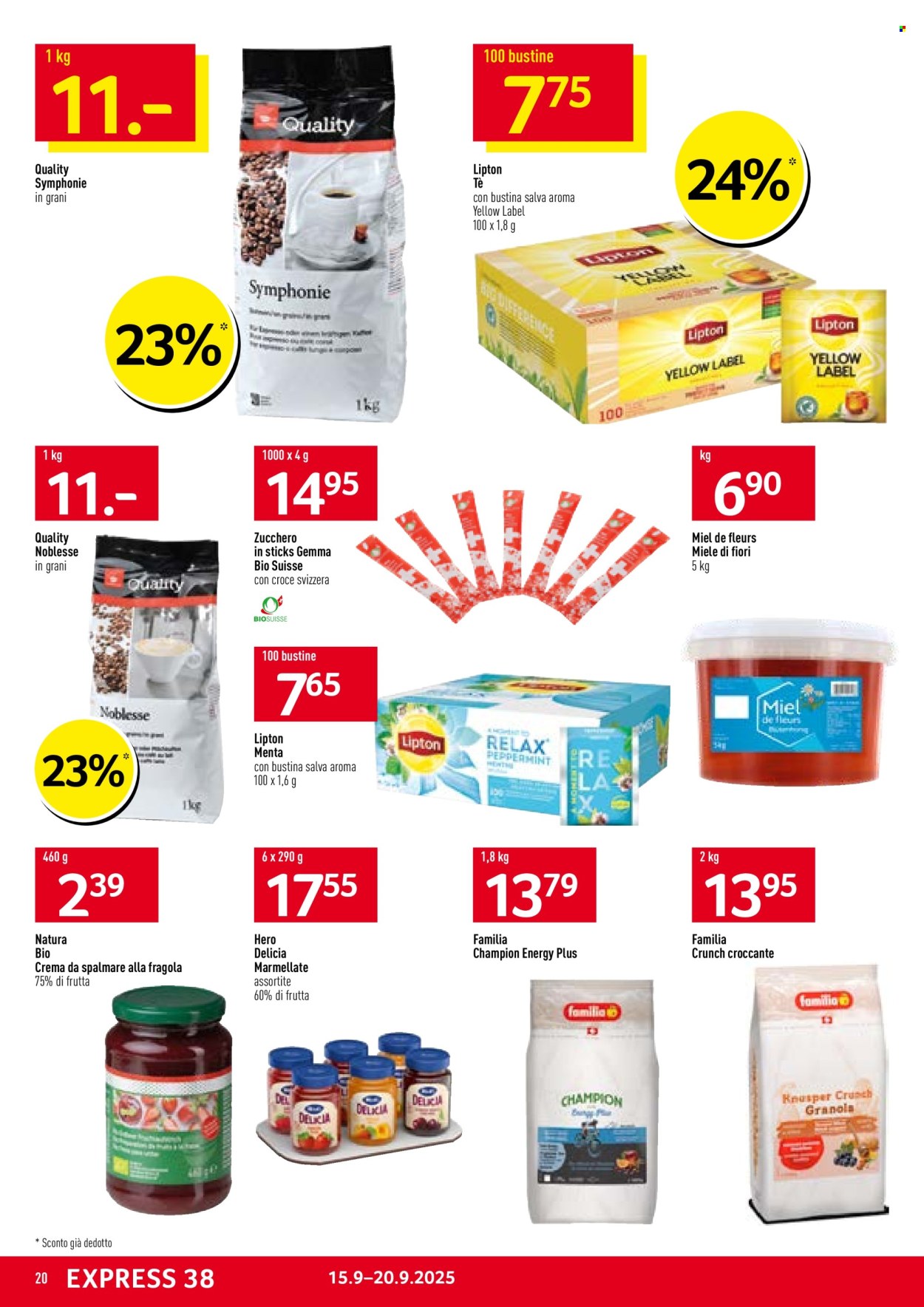 Volantino Prodega - 15.9.2025 - 20.9.2025. Pagina 20. Pagina 20