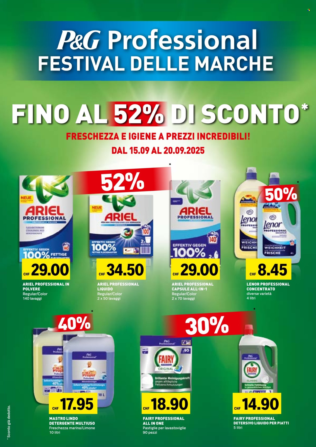 Volantino Prodega - 15.9.2025 - 20.9.2025. Pagina 29. Pagina 29