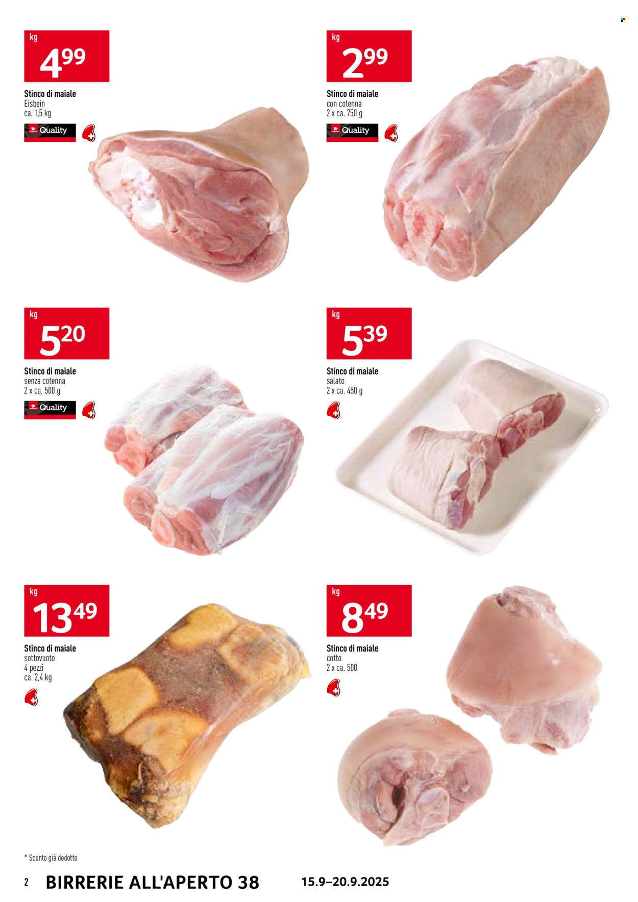 Volantino Prodega - 15.9.2025 - 20.9.2025. Pagina 2. Pagina 2