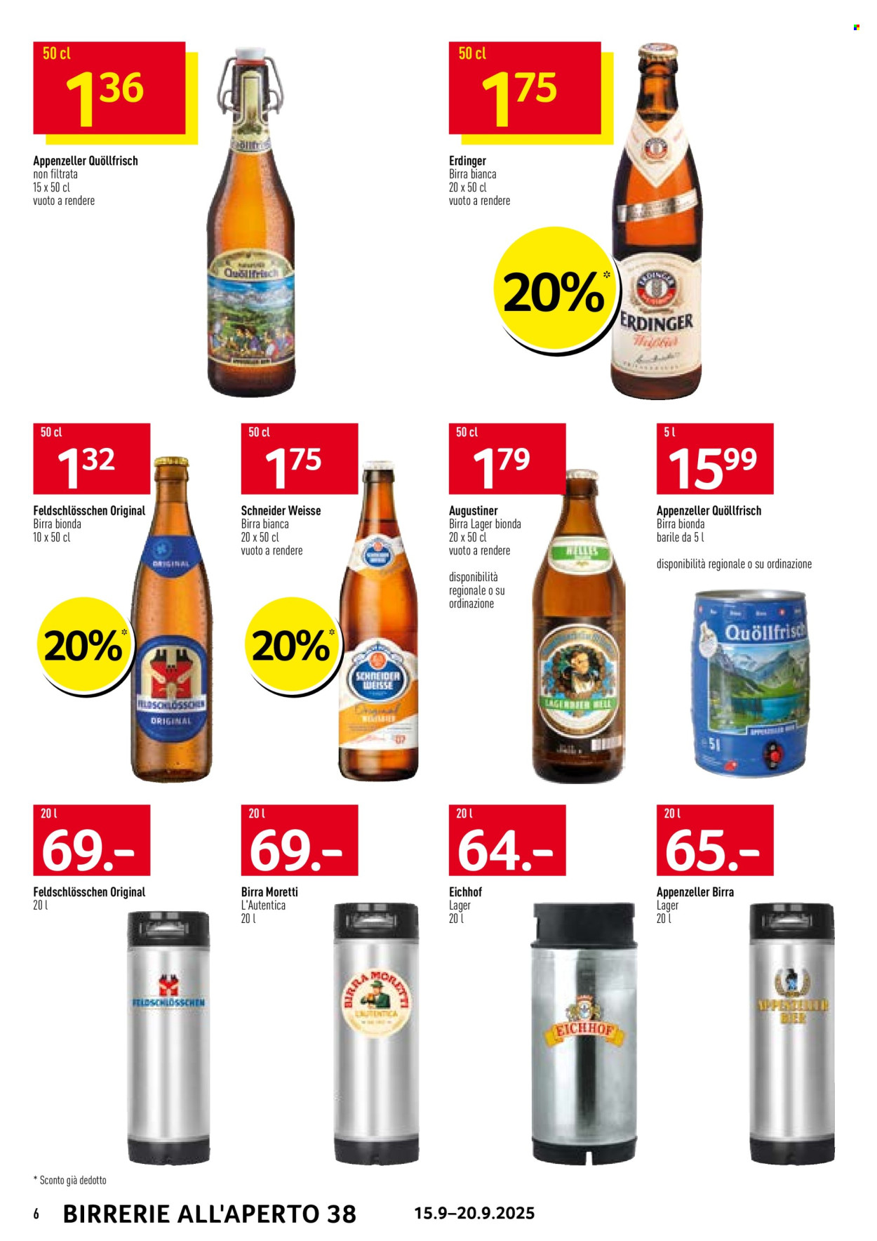 Volantino Prodega - 15.9.2025 - 20.9.2025. Pagina 6. Pagina 6