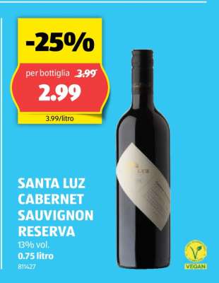 SANTA LUZ CABERNET SAUVIGNON RESERVA