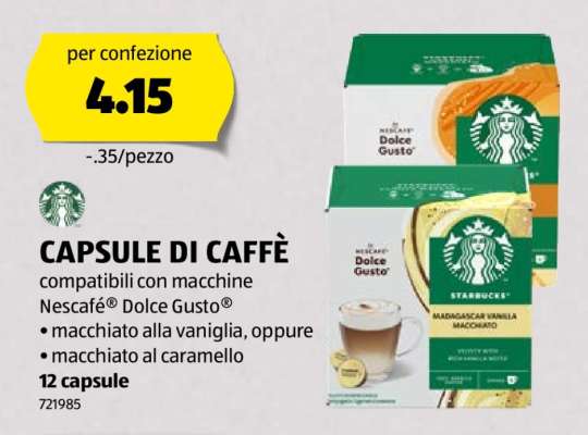 CAPSULE DI CAFFÈ