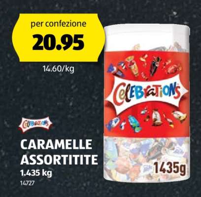CELEBRATIONS CARAMELLE ASSORTITITE
