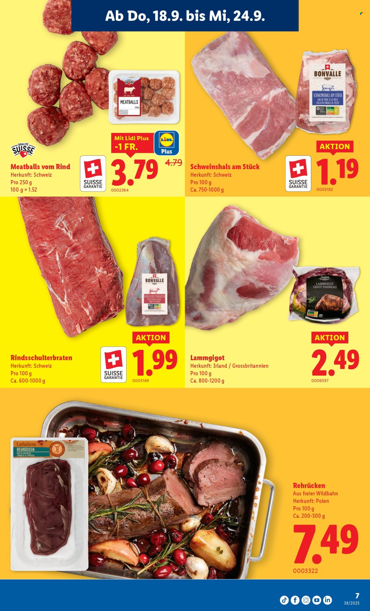 Volantino Lidl - 18.9.2025 - 24.9.2025. Pagina 7. Pagina 7