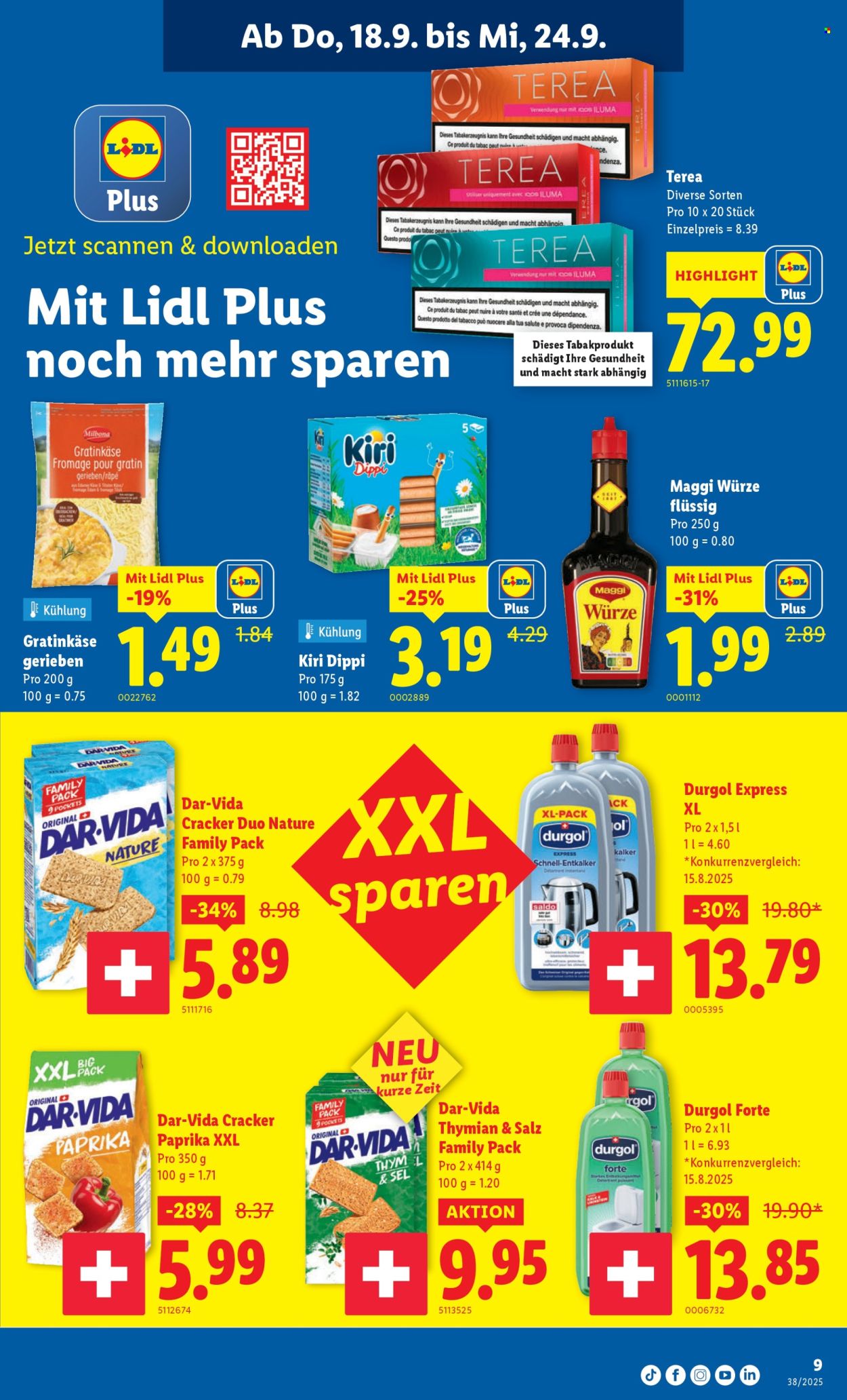 Volantino Lidl - 18.9.2025 - 24.9.2025. Pagina 9. Pagina 9