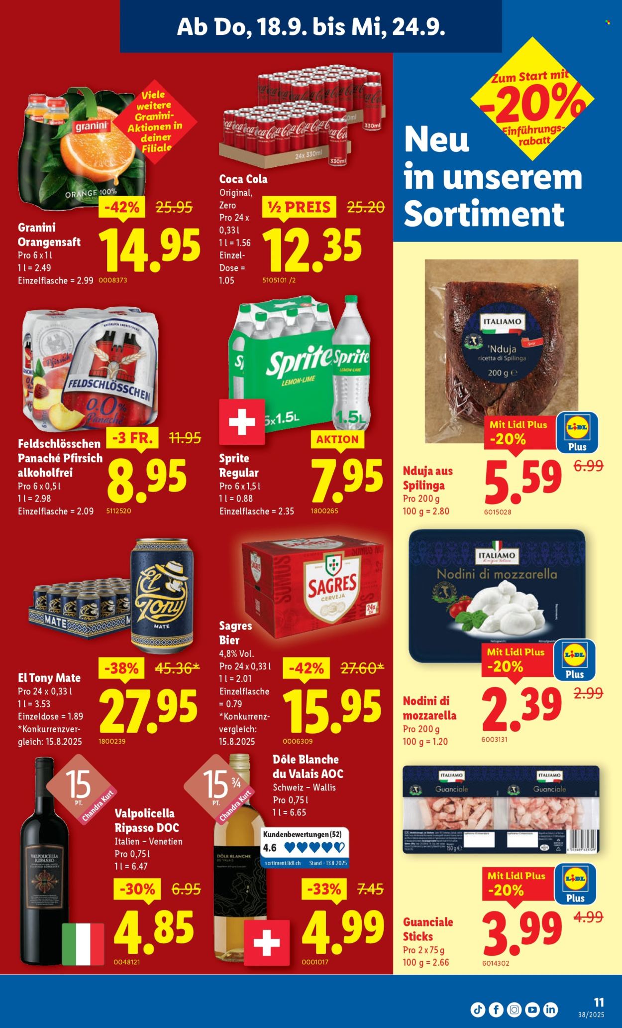 Volantino Lidl - 18.9.2025 - 24.9.2025. Pagina 11. Pagina 11