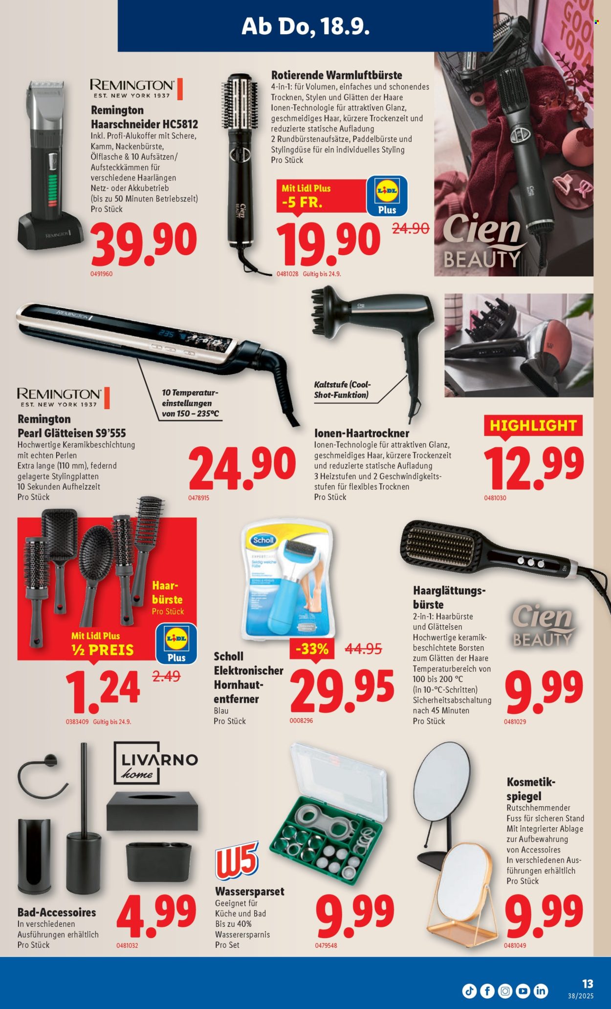 Volantino Lidl - 18.9.2025 - 24.9.2025. Pagina 13. Pagina 13