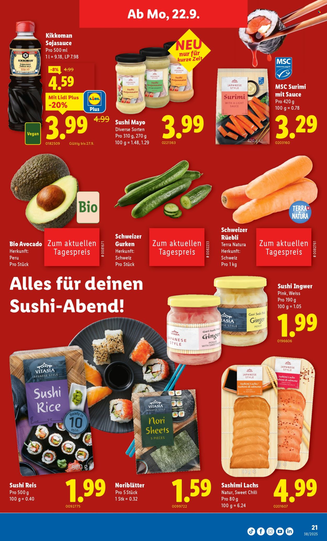 Volantino Lidl - 18.9.2025 - 24.9.2025. Pagina 21. Pagina 21
