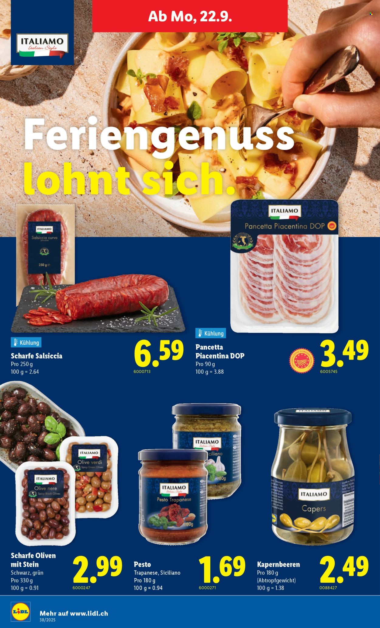 Volantino Lidl - 18.9.2025 - 24.9.2025. Pagina 22. Pagina 22