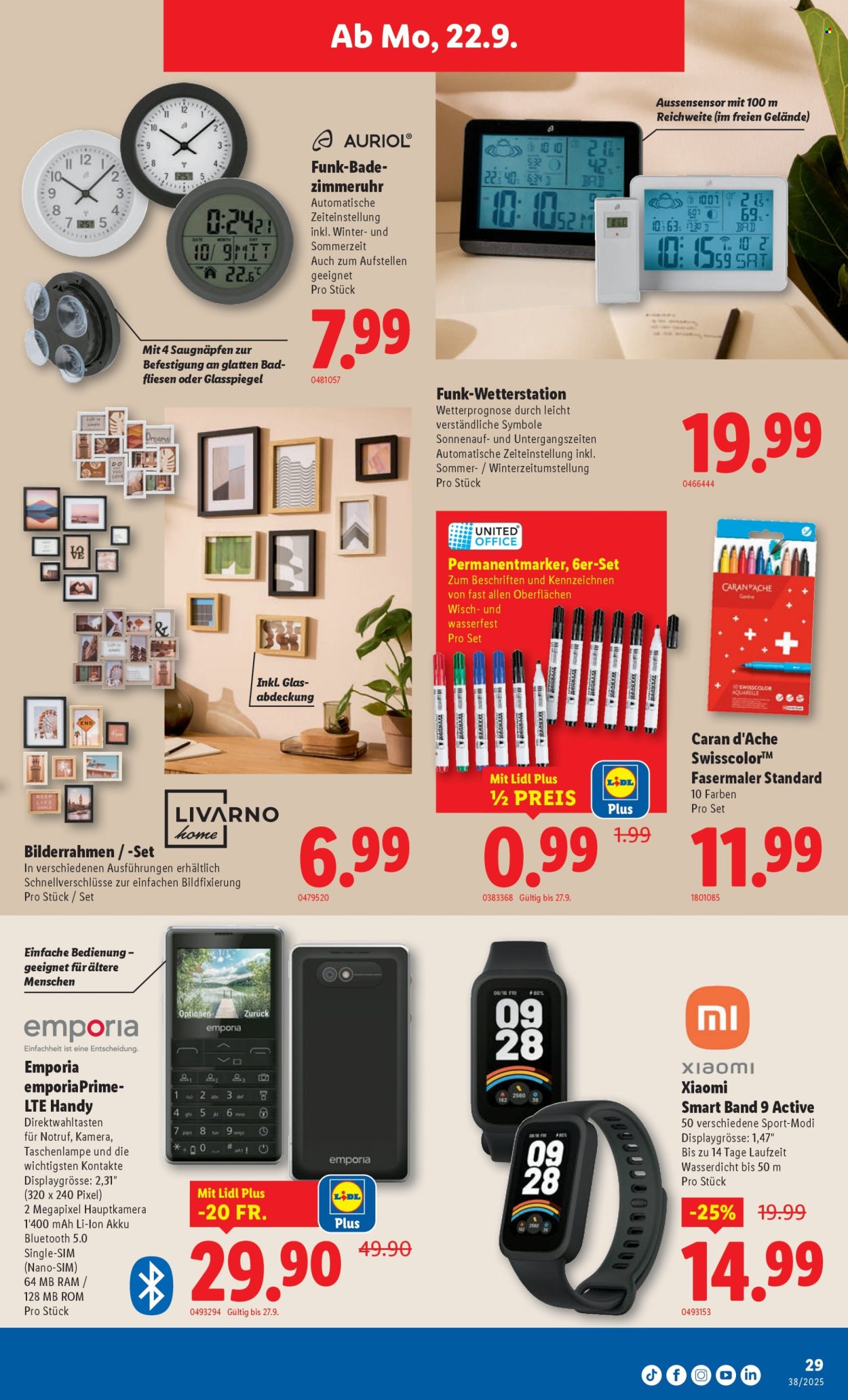 Volantino Lidl - 18.9.2025 - 24.9.2025. Pagina 29. Pagina 29