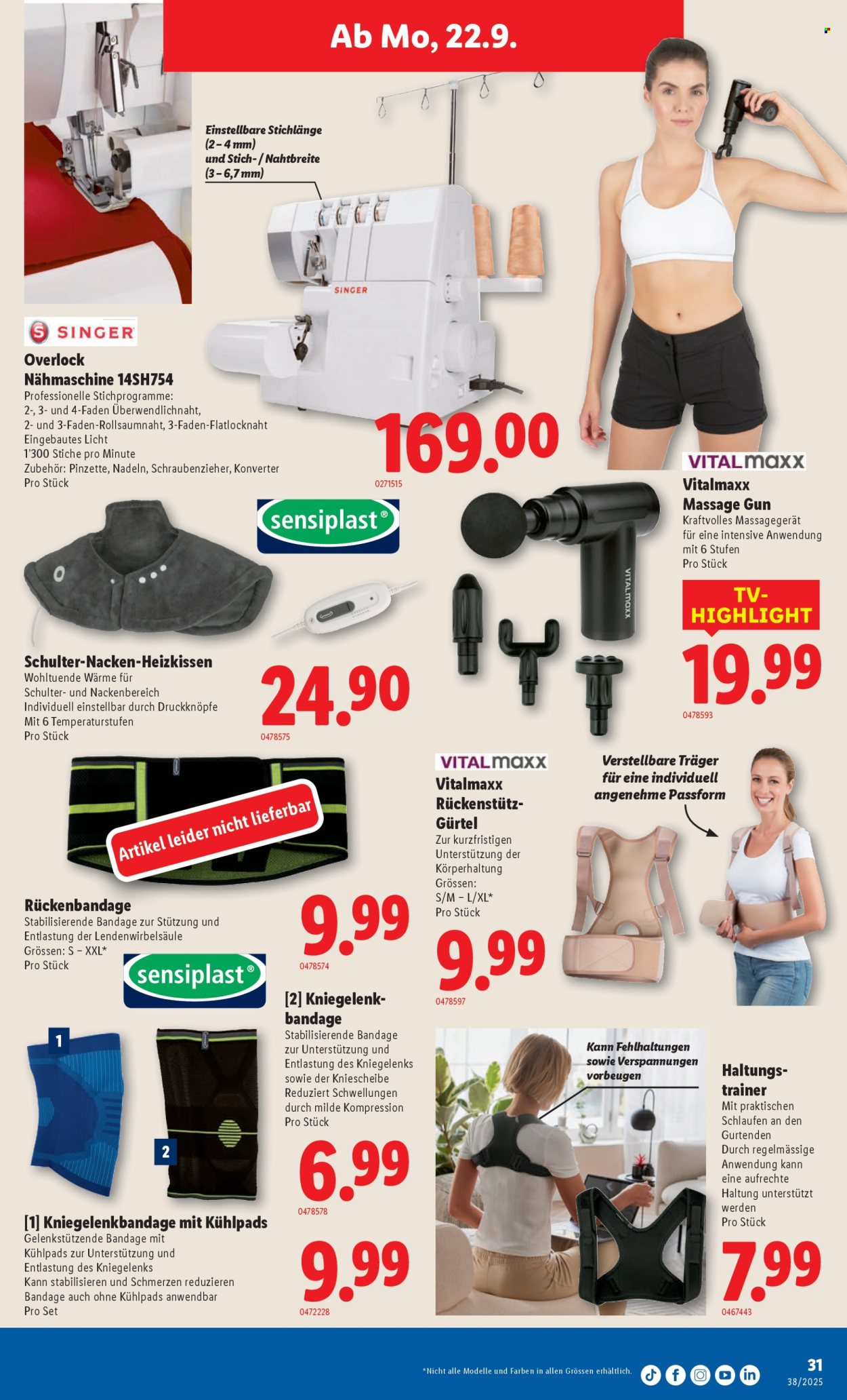 Volantino Lidl - 18.9.2025 - 24.9.2025. Pagina 31. Pagina 31