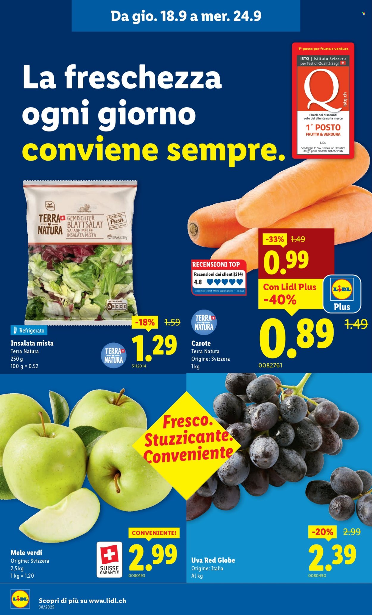 Volantino Lidl - 18.9.2025 - 24.9.2025. Pagina 4. Pagina 4
