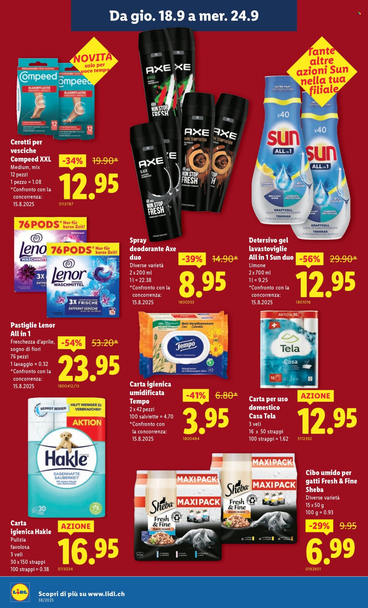 Volantino Lidl - 18.9.2025 - 24.9.2025. Pagina 10. Pagina 10