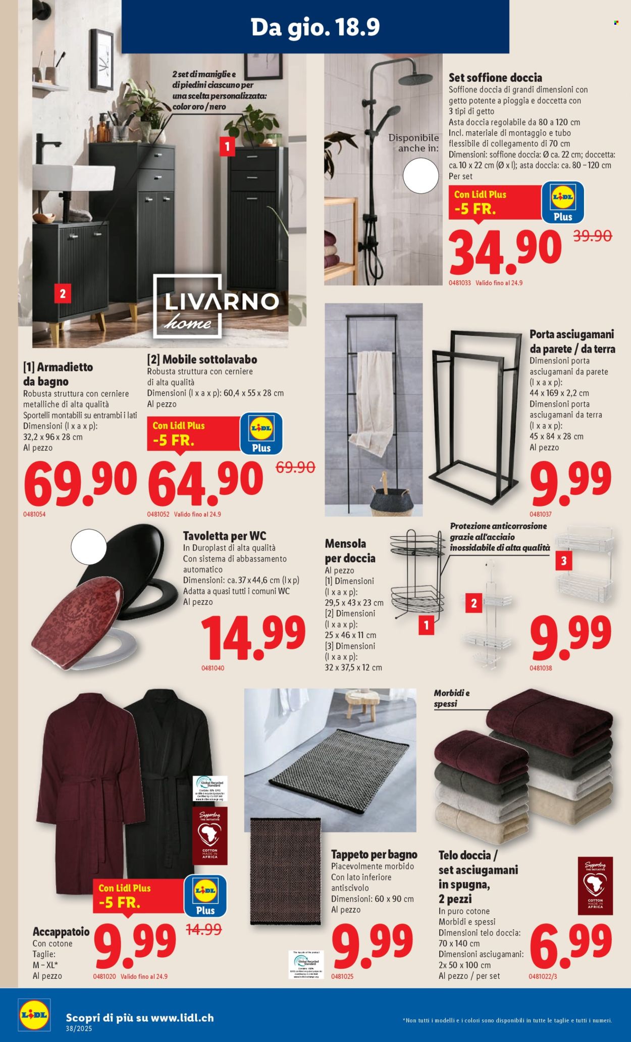 Volantino Lidl - 18.9.2025 - 24.9.2025. Pagina 12. Pagina 12