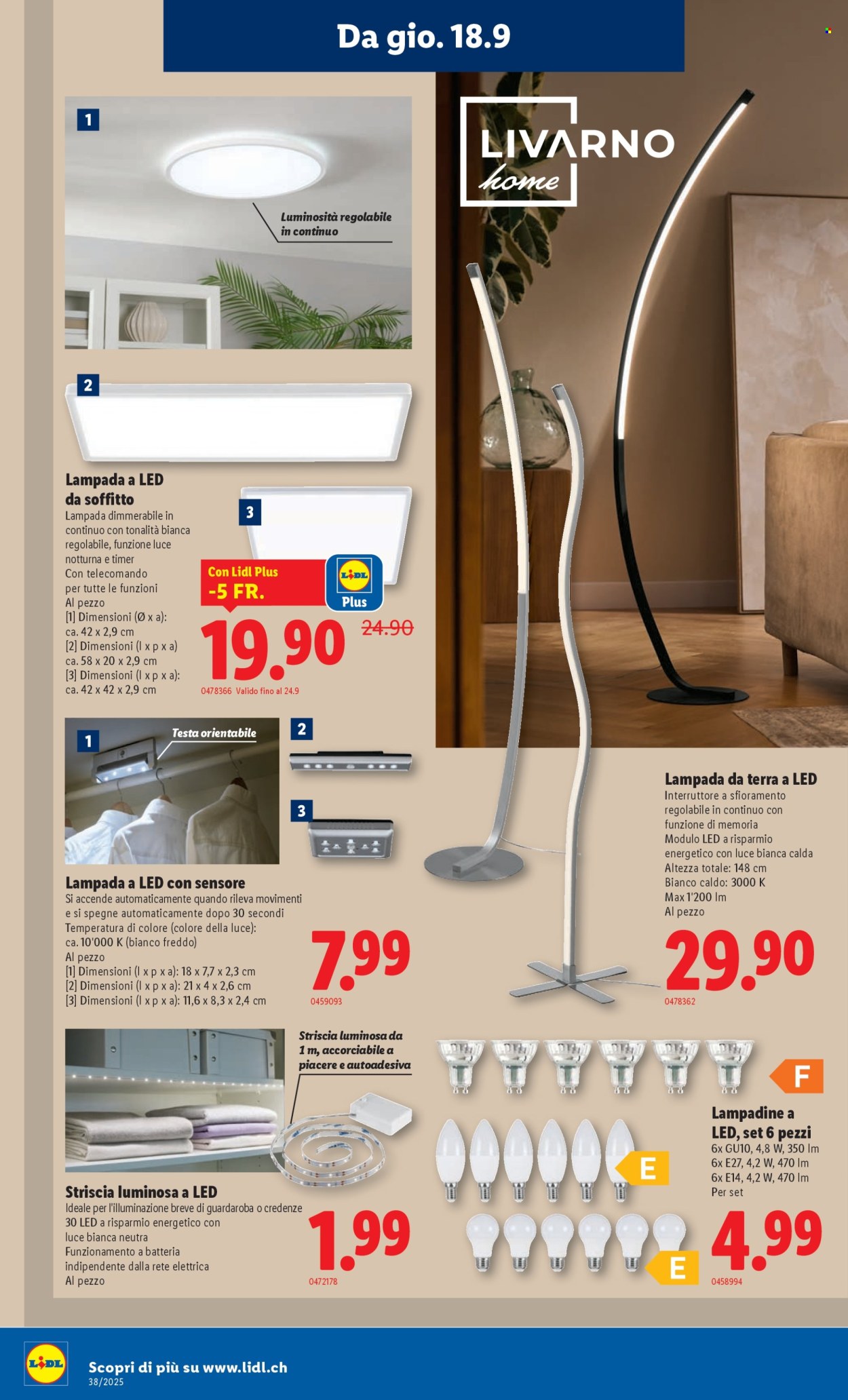 Volantino Lidl - 18.9.2025 - 24.9.2025. Pagina 16. Pagina 16