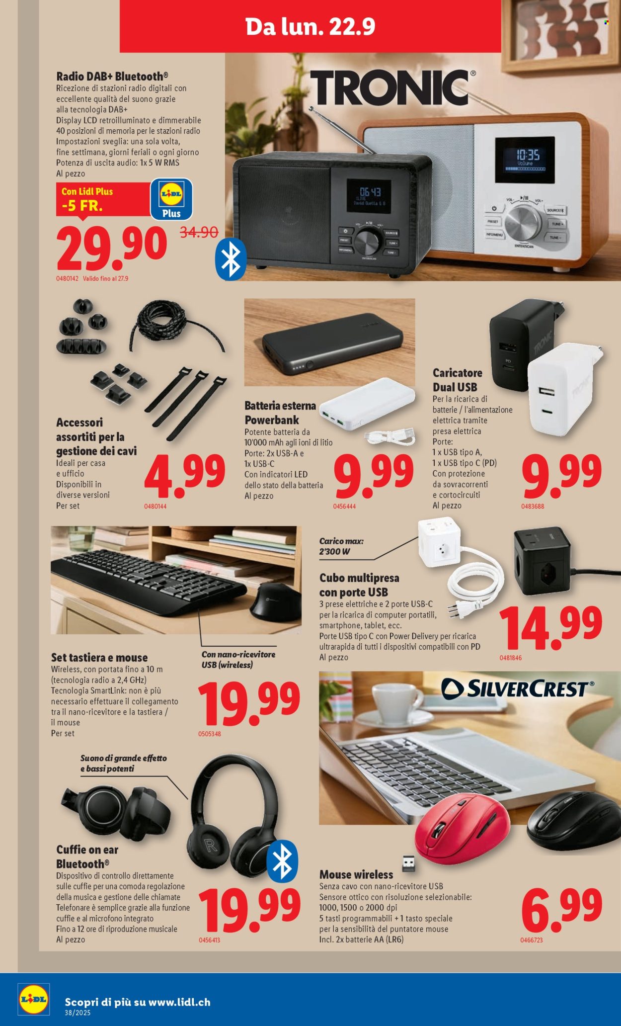 Volantino Lidl - 18.9.2025 - 24.9.2025. Pagina 28. Pagina 28