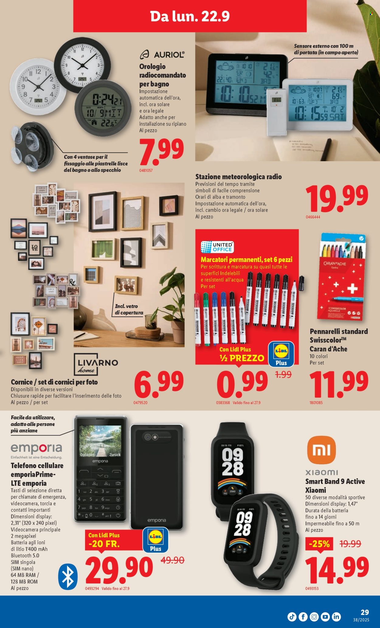 Volantino Lidl - 18.9.2025 - 24.9.2025. Pagina 29. Pagina 29