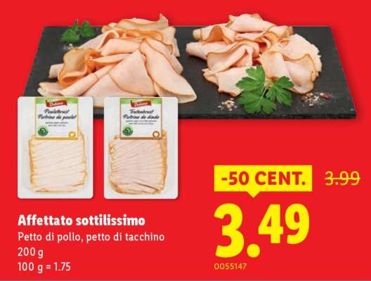 Affettato sottilissimo