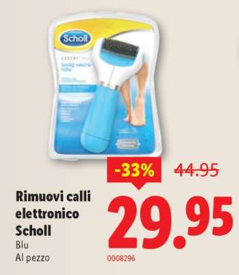 Rimuovi calli elettronico Scholl
