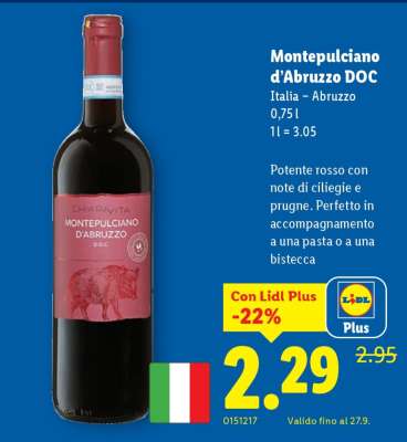 Montepulciano d’Abruzzo DOC