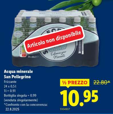Acqua minerale San Pellegrino