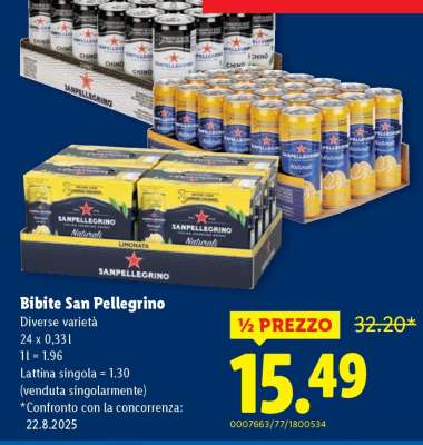 Bibite San Pellegrino