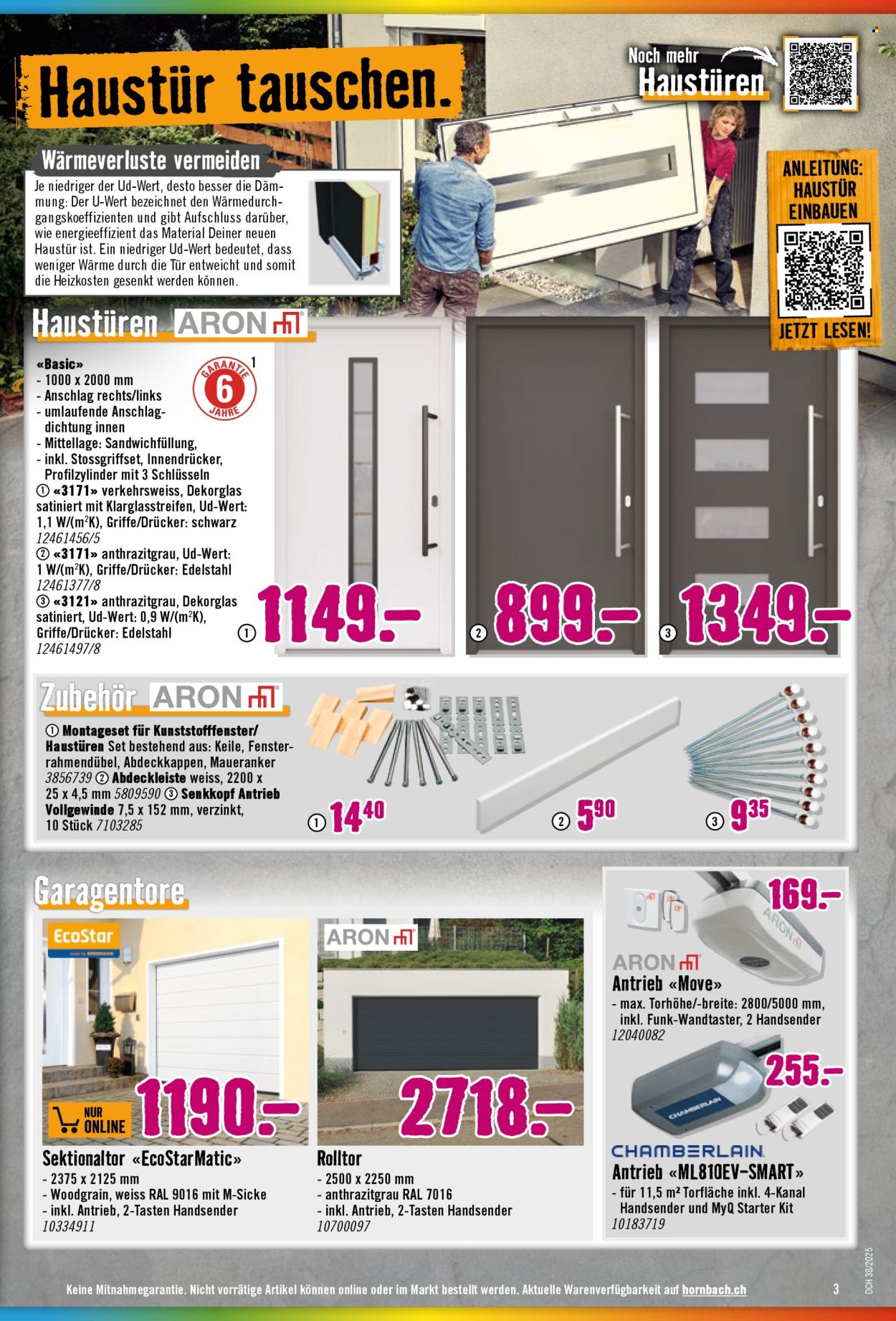 Volantino Hornbach - 16.9.2025 - 13.10.2025. Pagina 3. Pagina 3