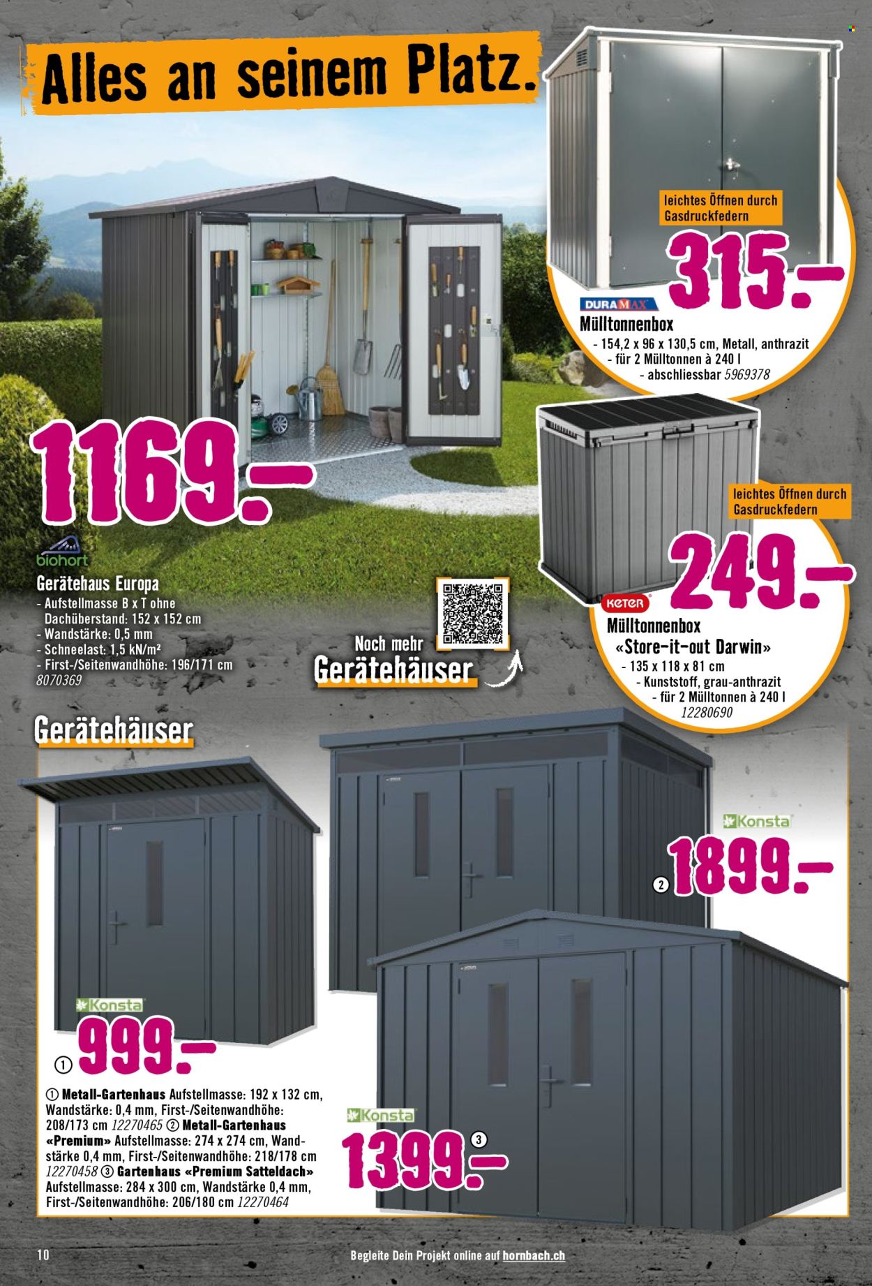 Volantino Hornbach - 16.9.2025 - 13.10.2025. Pagina 10. Pagina 10