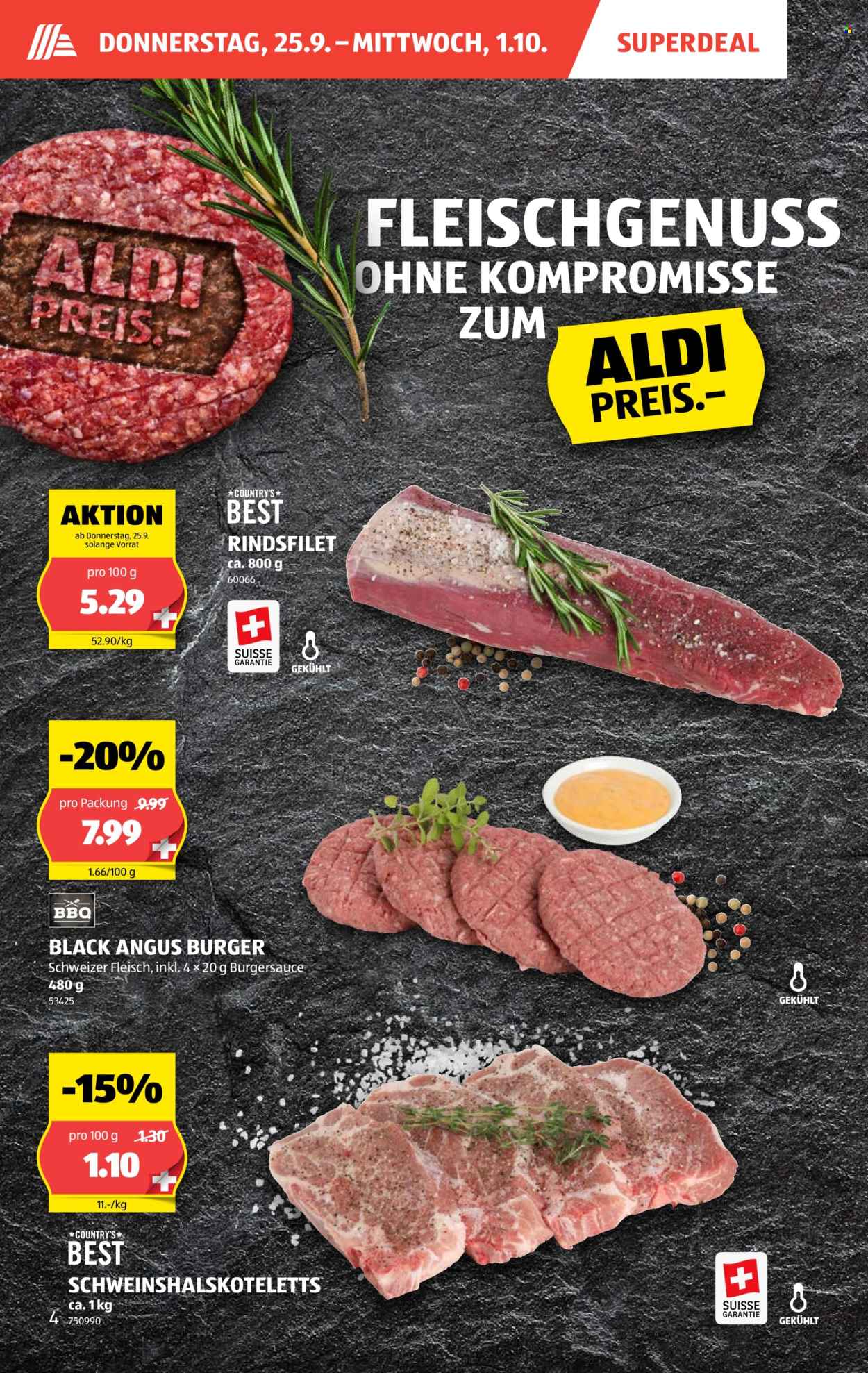 Volantino Aldi - 25.9.2025 - 1.10.2025. Pagina 4. Pagina 4