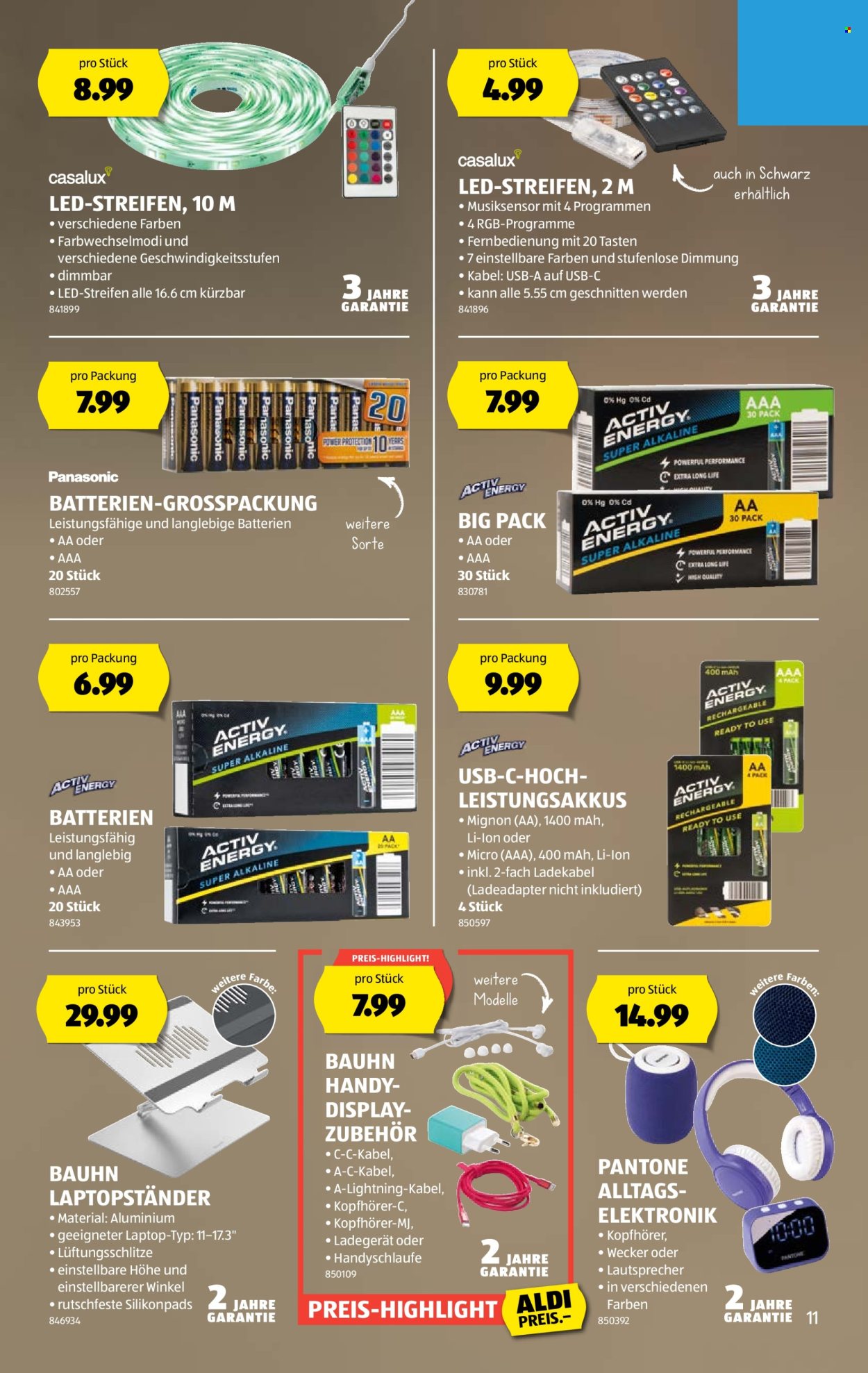 Volantino Aldi - 25.9.2025 - 1.10.2025. Pagina 11. Pagina 11