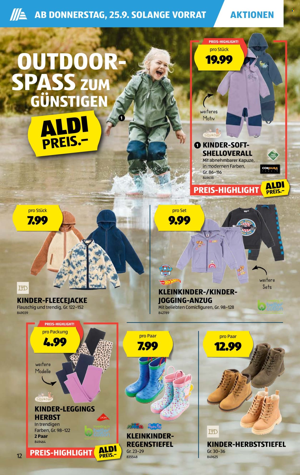Volantino Aldi - 25.9.2025 - 1.10.2025. Pagina 12. Pagina 12