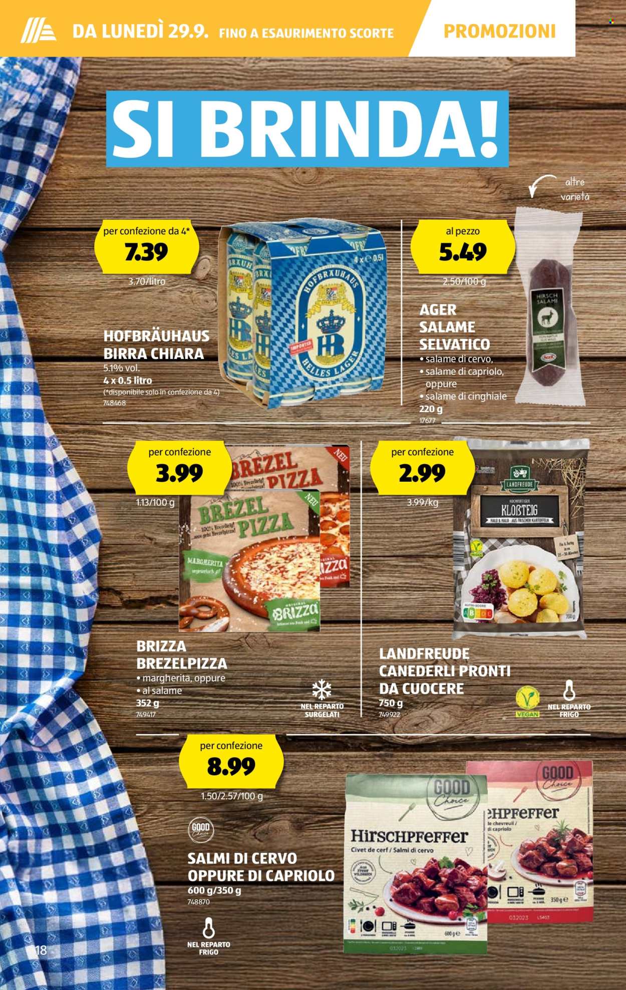 Volantino Aldi - 25.9.2025 - 1.10.2025. Pagina 18. Pagina 18