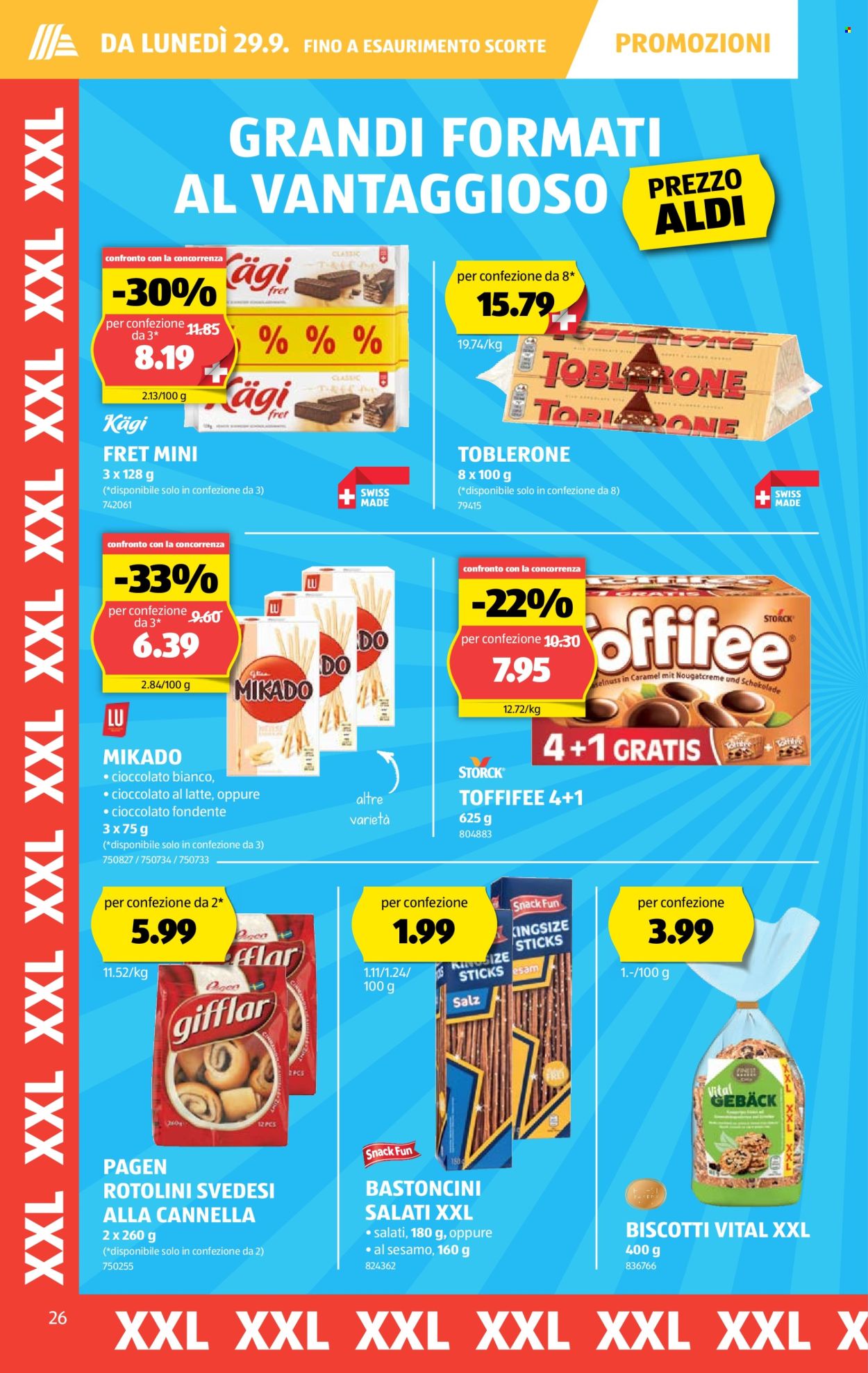 Volantino Aldi - 25.9.2025 - 1.10.2025. Pagina 26. Pagina 26