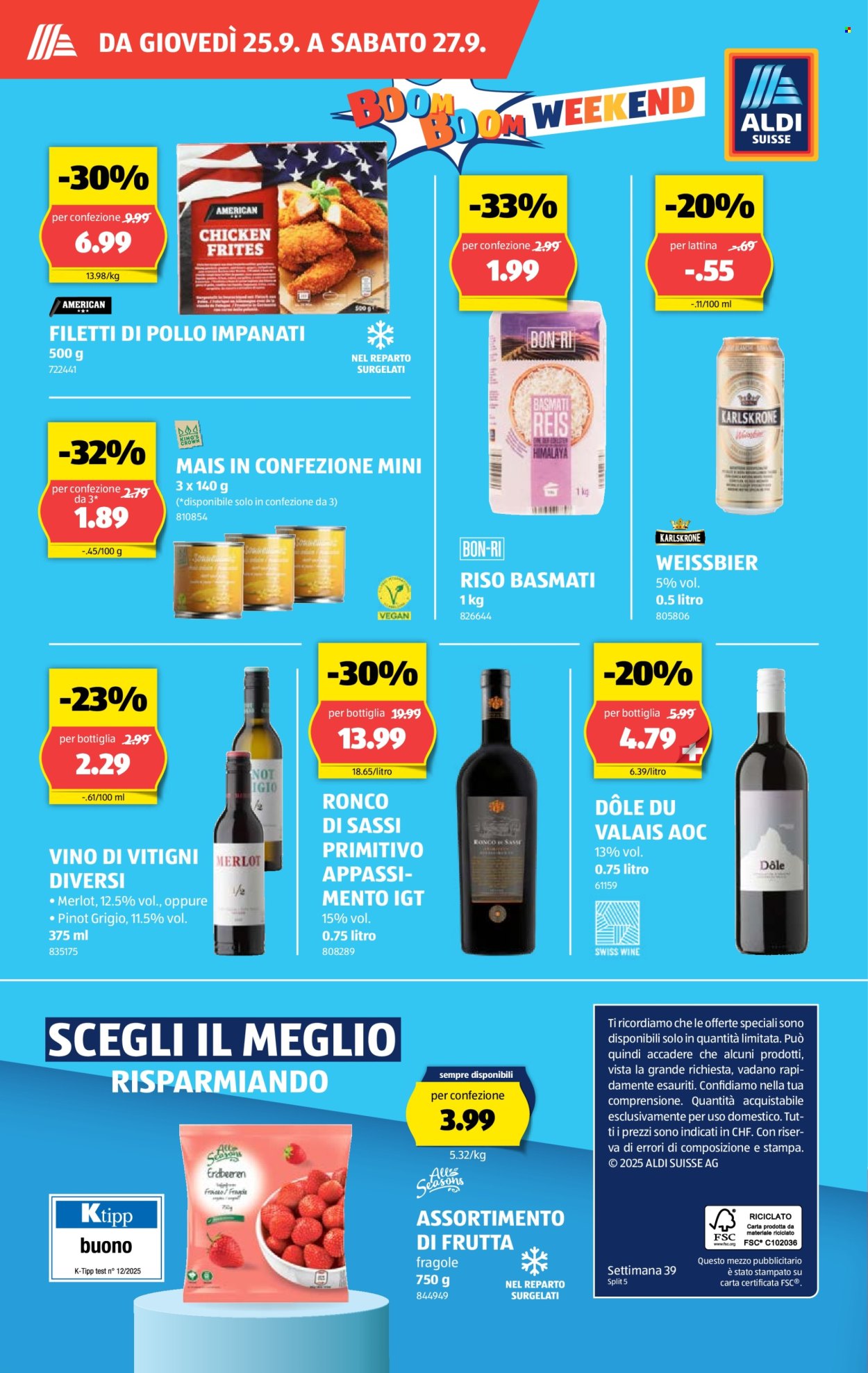Volantino Aldi - 25.9.2025 - 1.10.2025. Pagina 32. Pagina 32