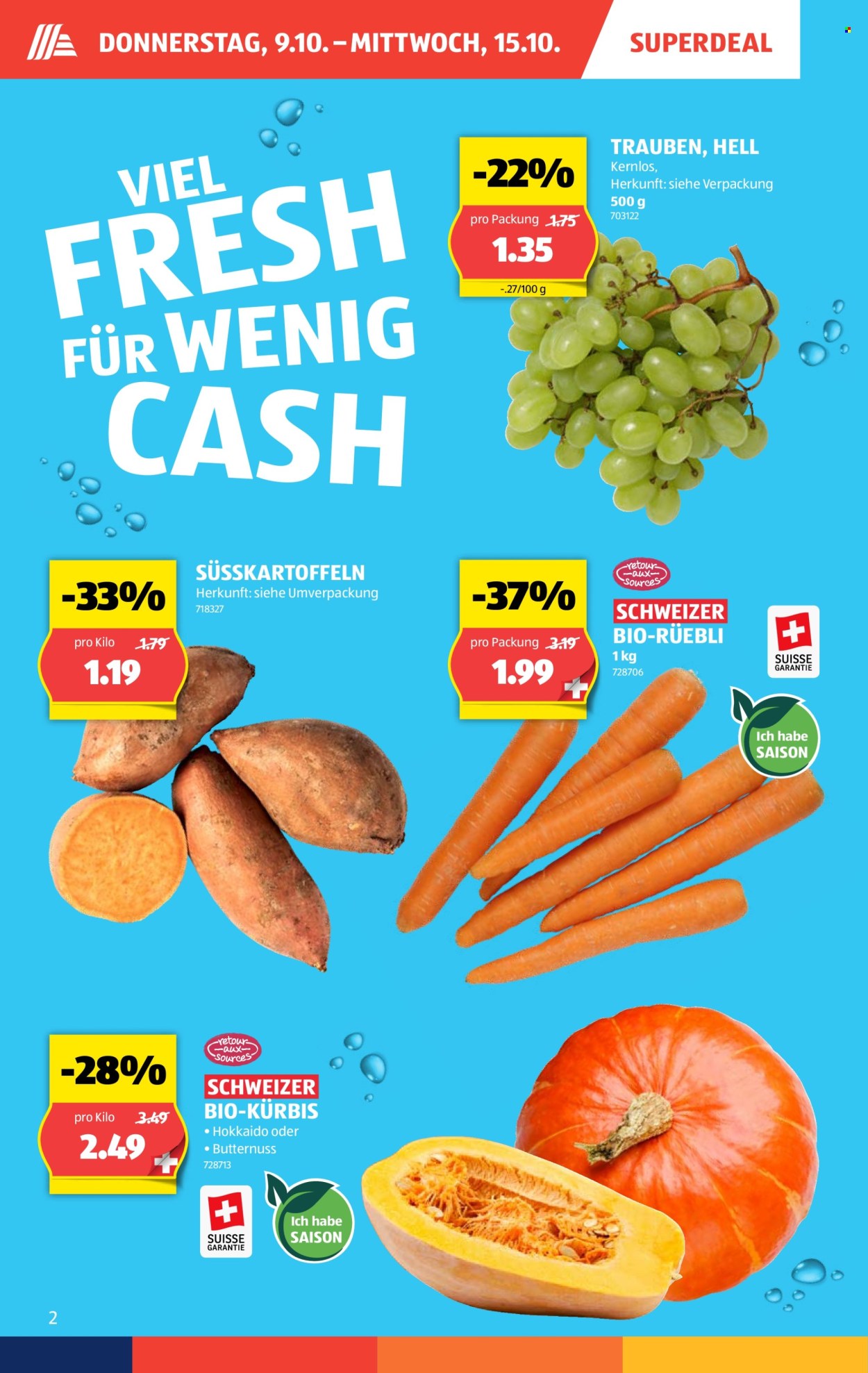 Volantino Aldi - 9.10.2025 - 15.10.2025. Pagina 2. Pagina 2