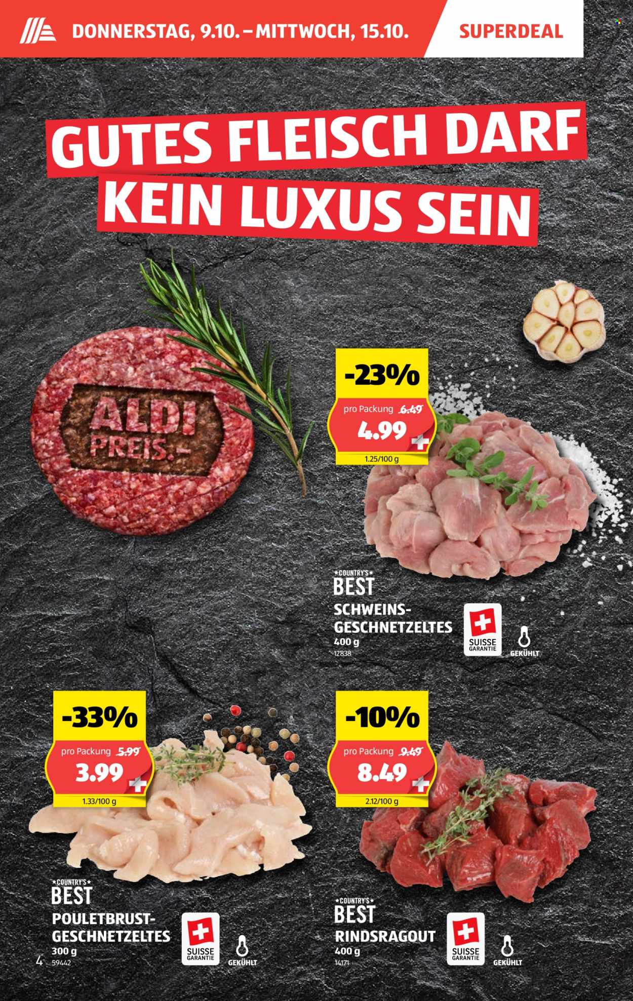 Volantino Aldi - 9.10.2025 - 15.10.2025. Pagina 4. Pagina 4