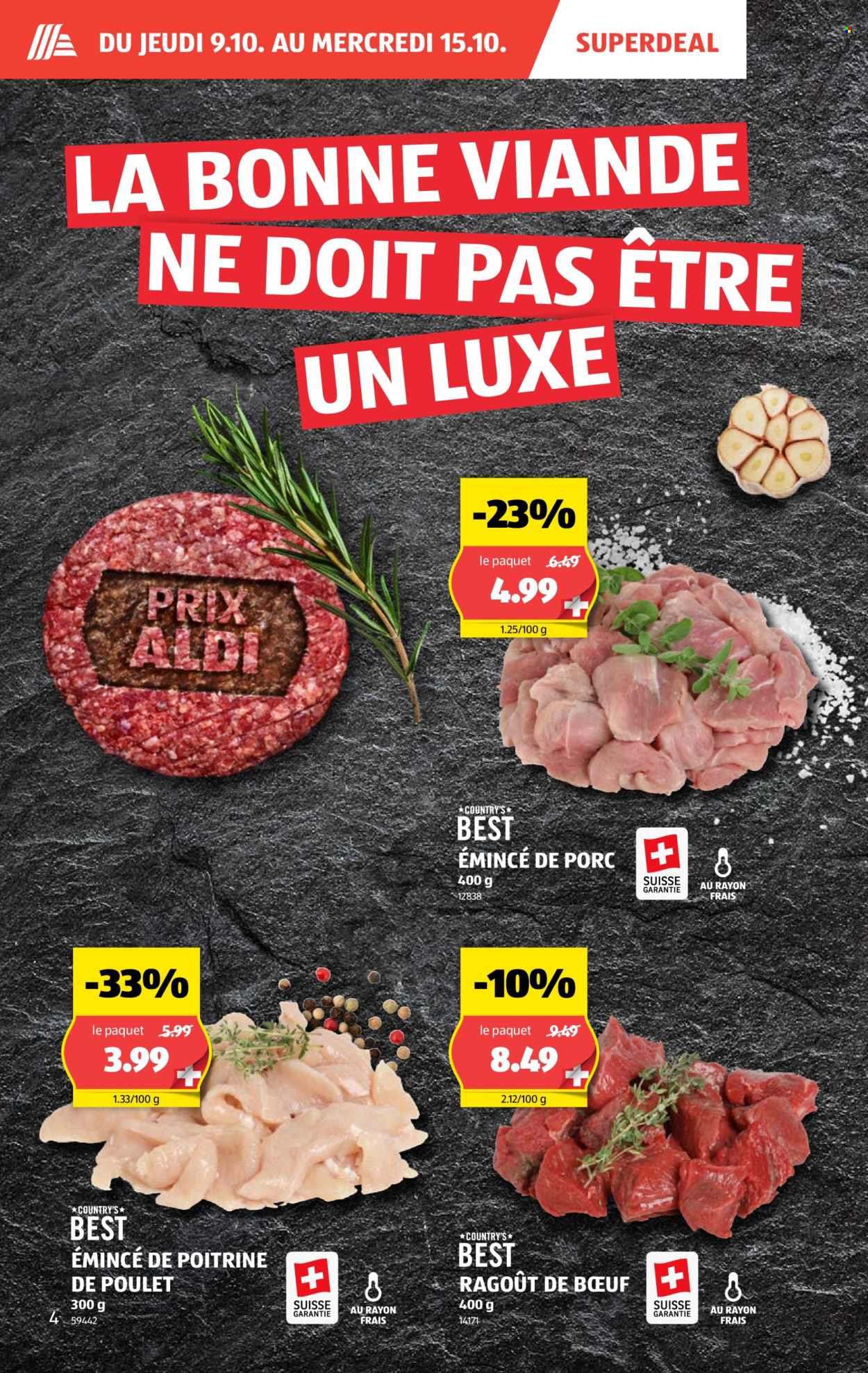 Volantino Aldi - 9.10.2025 - 15.10.2025. Pagina 4. Pagina 4