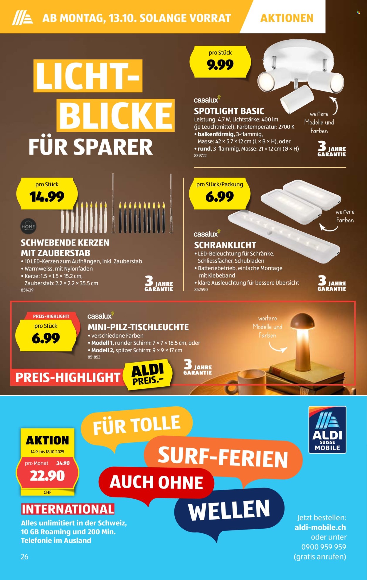 Volantino Aldi - 9.10.2025 - 15.10.2025. Pagina 26. Pagina 26