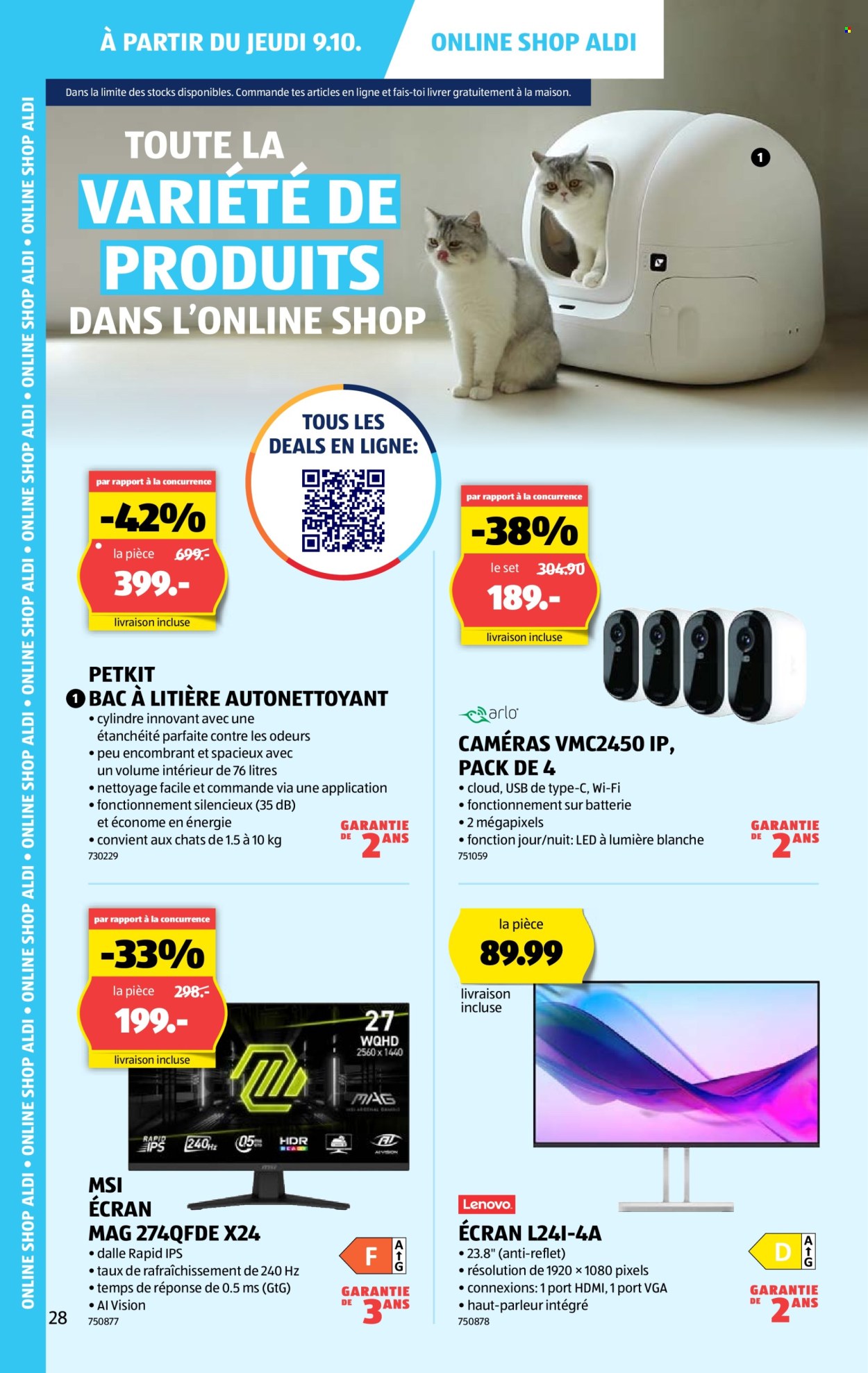 Volantino Aldi - 9.10.2025 - 15.10.2025. Pagina 28. Pagina 28