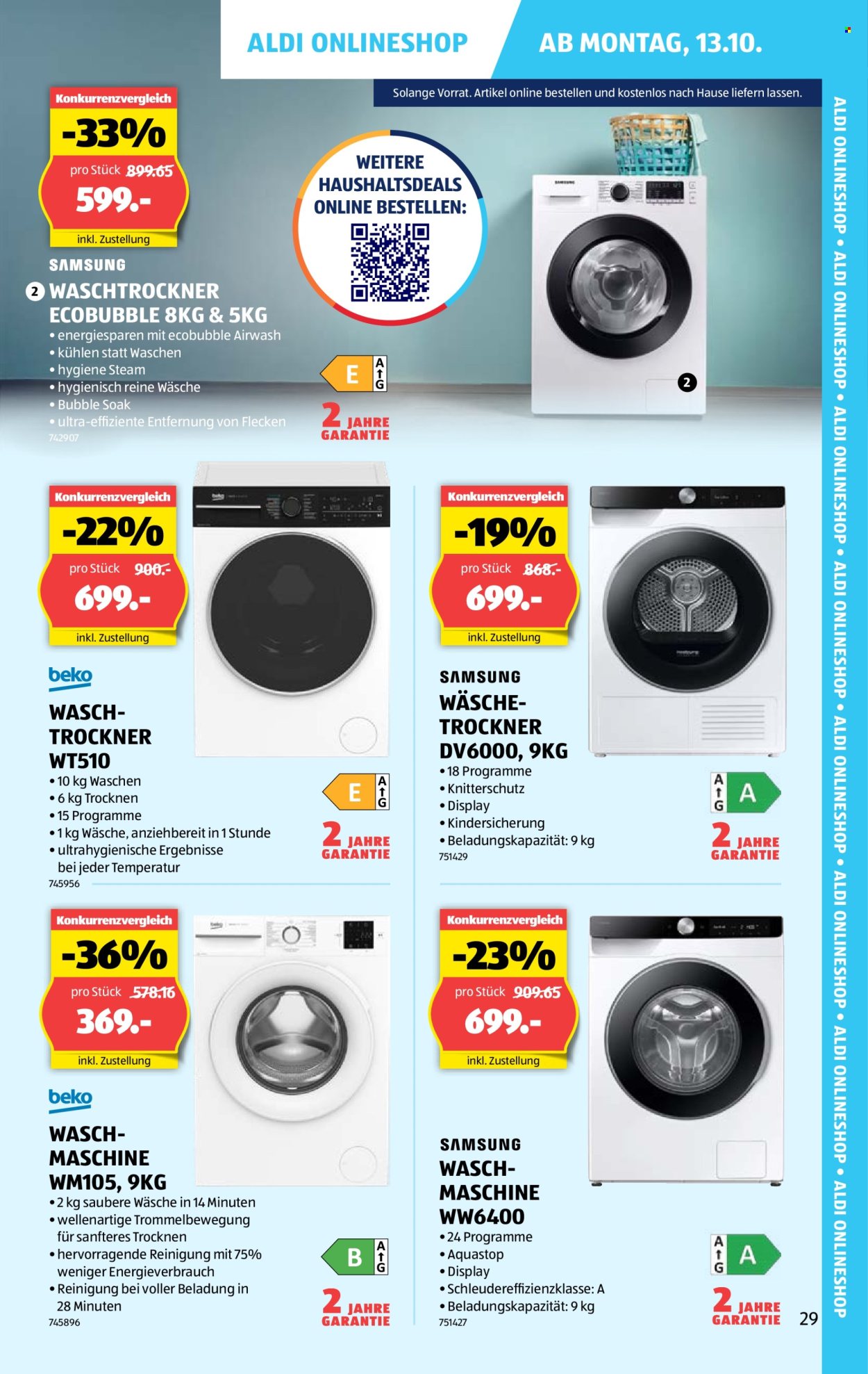 Volantino Aldi - 9.10.2025 - 15.10.2025. Pagina 29. Pagina 29
