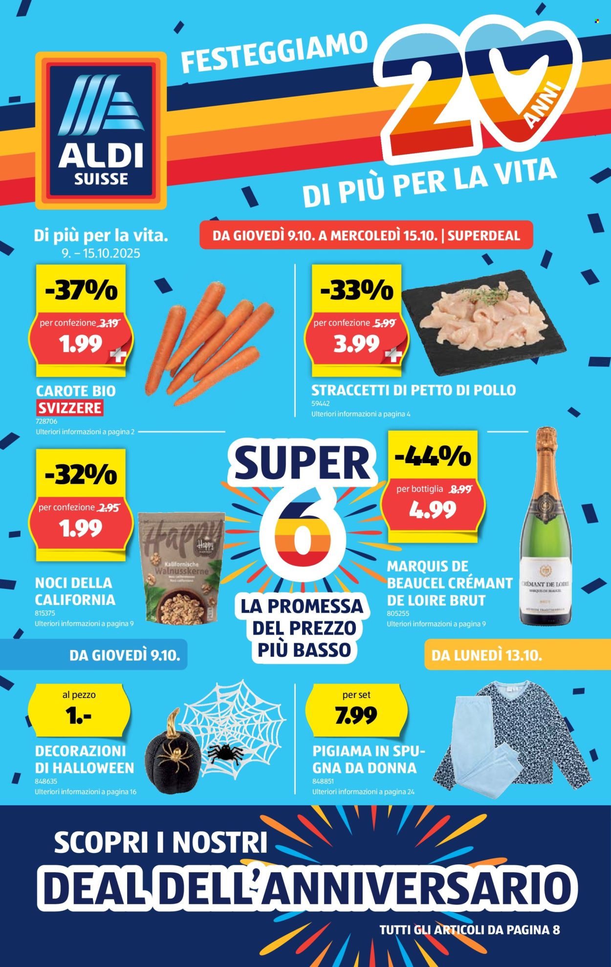 Volantino Aldi - 9.10.2025 - 15.10.2025. Pagina 1. Pagina 1