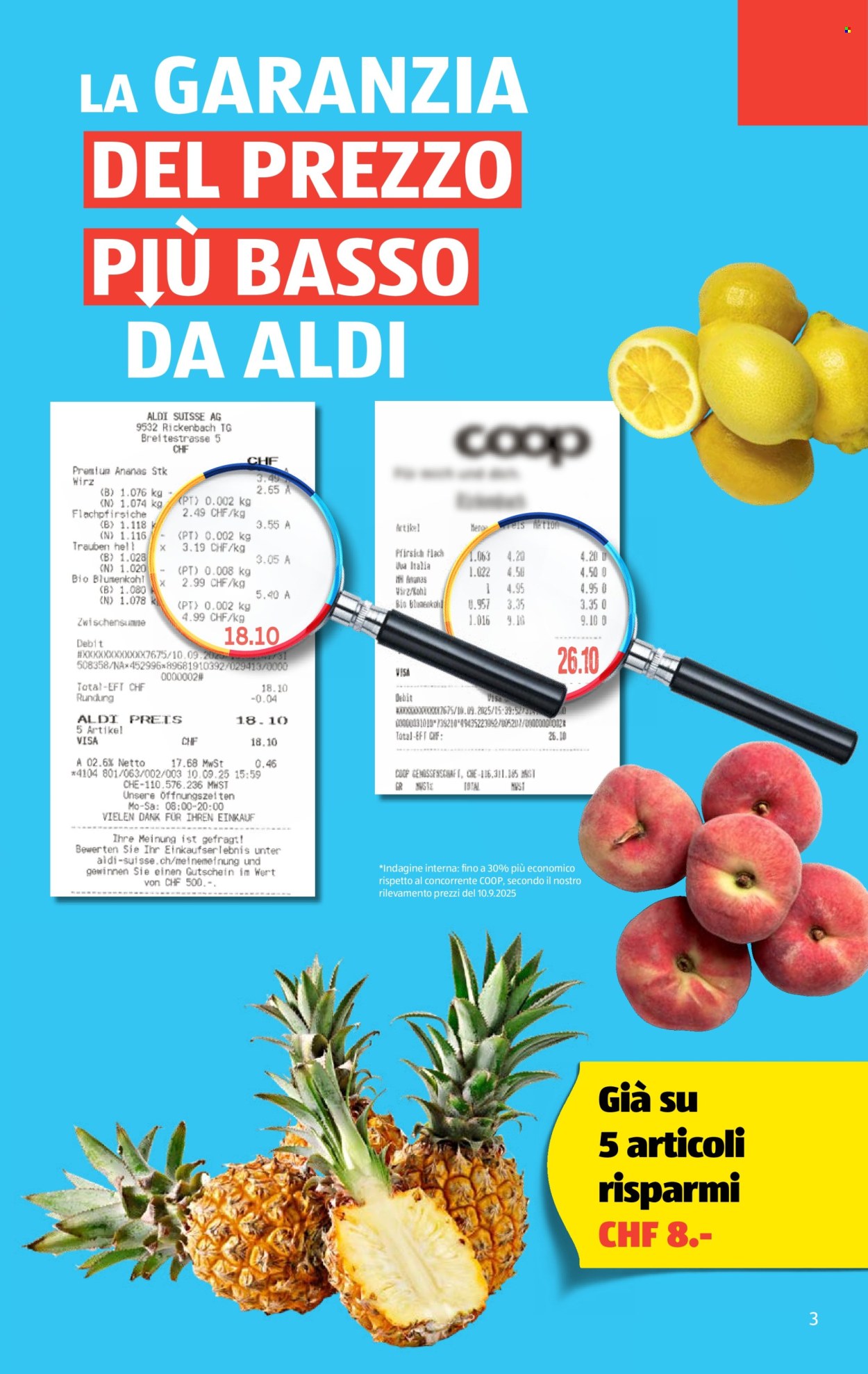 Volantino Aldi - 9.10.2025 - 15.10.2025. Pagina 3. Pagina 3