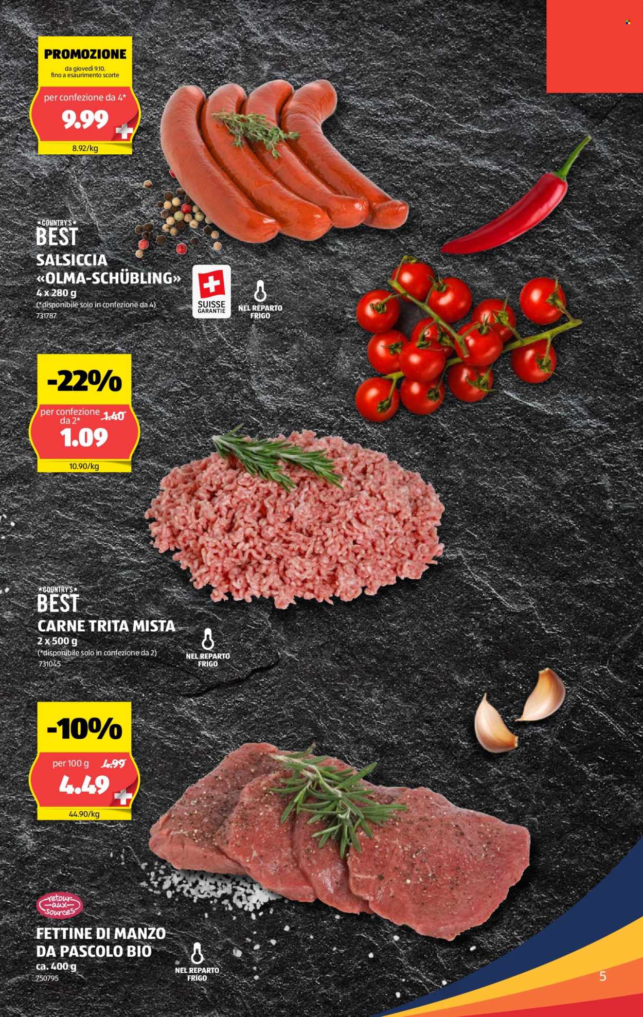 Volantino Aldi - 9.10.2025 - 15.10.2025. Pagina 5. Pagina 5