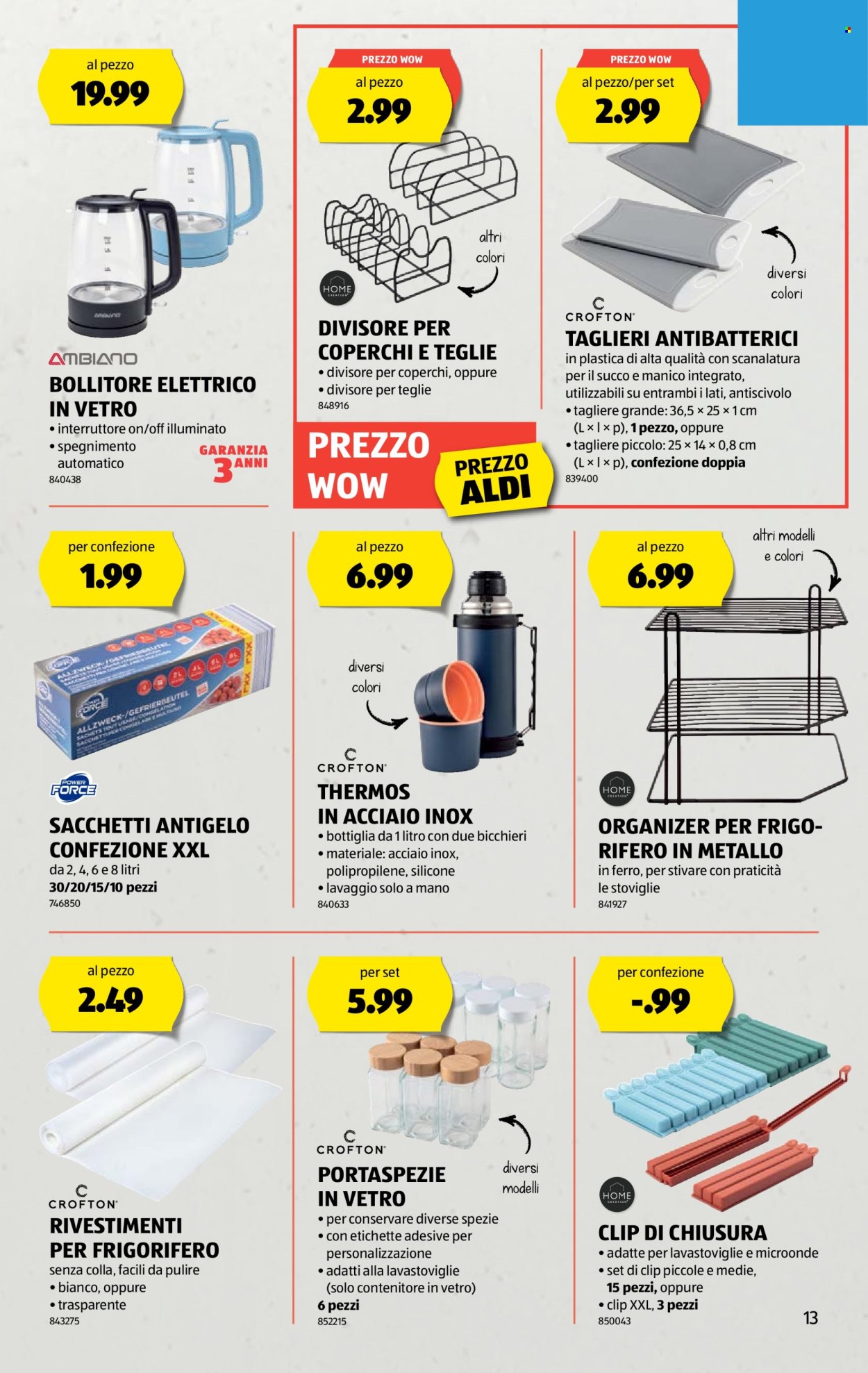 Volantino Aldi - 9.10.2025 - 15.10.2025. Pagina 13. Pagina 13